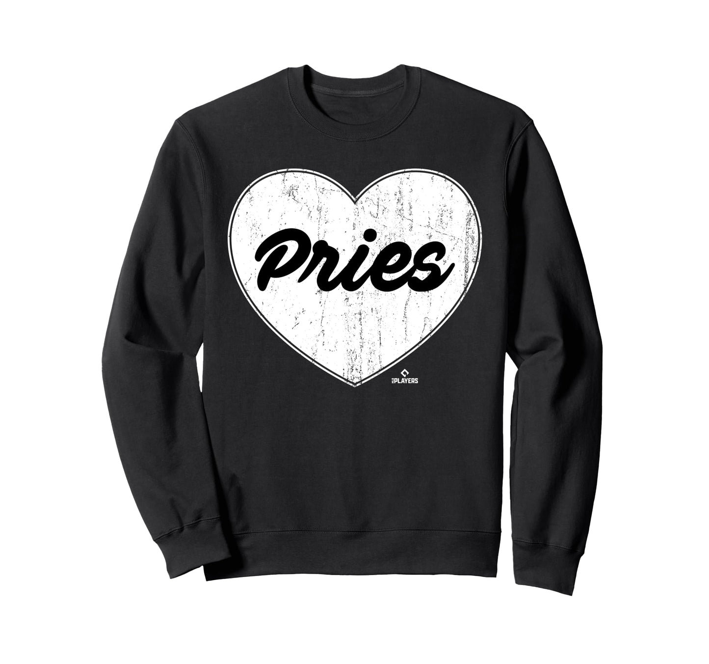 Distressed Heart Micah Pries Prospect Sweatshirt - Unique Graphic Unisex - T-Shirt, Sweatshirt, Hoodie