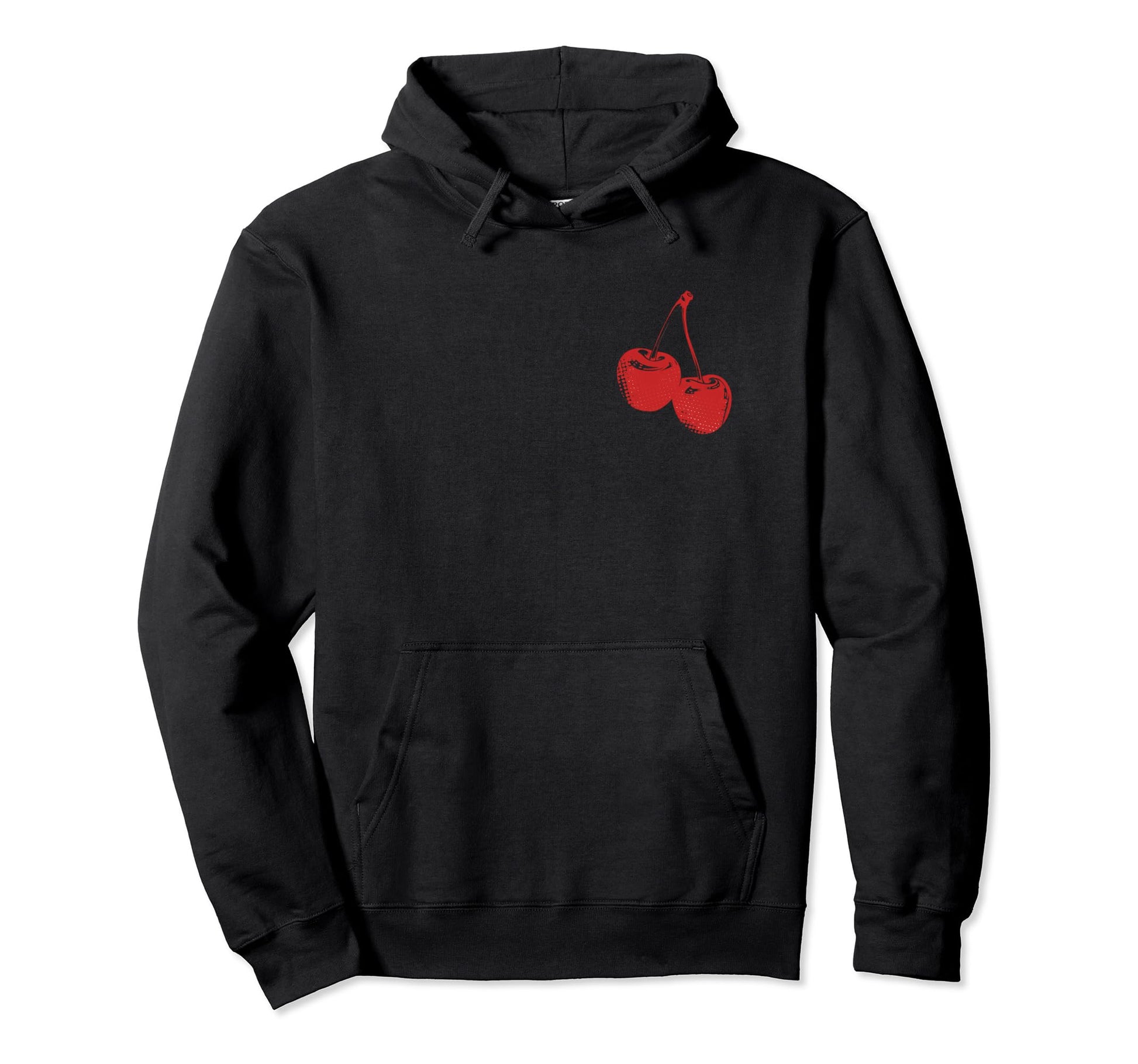 Cherry Red Aesthetic Cherries Y2K Hoodie - Casual Everyday Wear for Adults - T-Shirt, Sweatshirt, Hoodie
