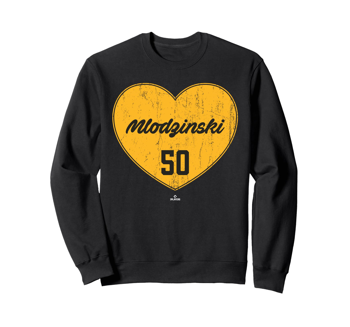 Distressed Heart Carmen Mlodzinski Sweatshirt - Unique Graphic for Adults - T-Shirt, Sweatshirt, Hoodie