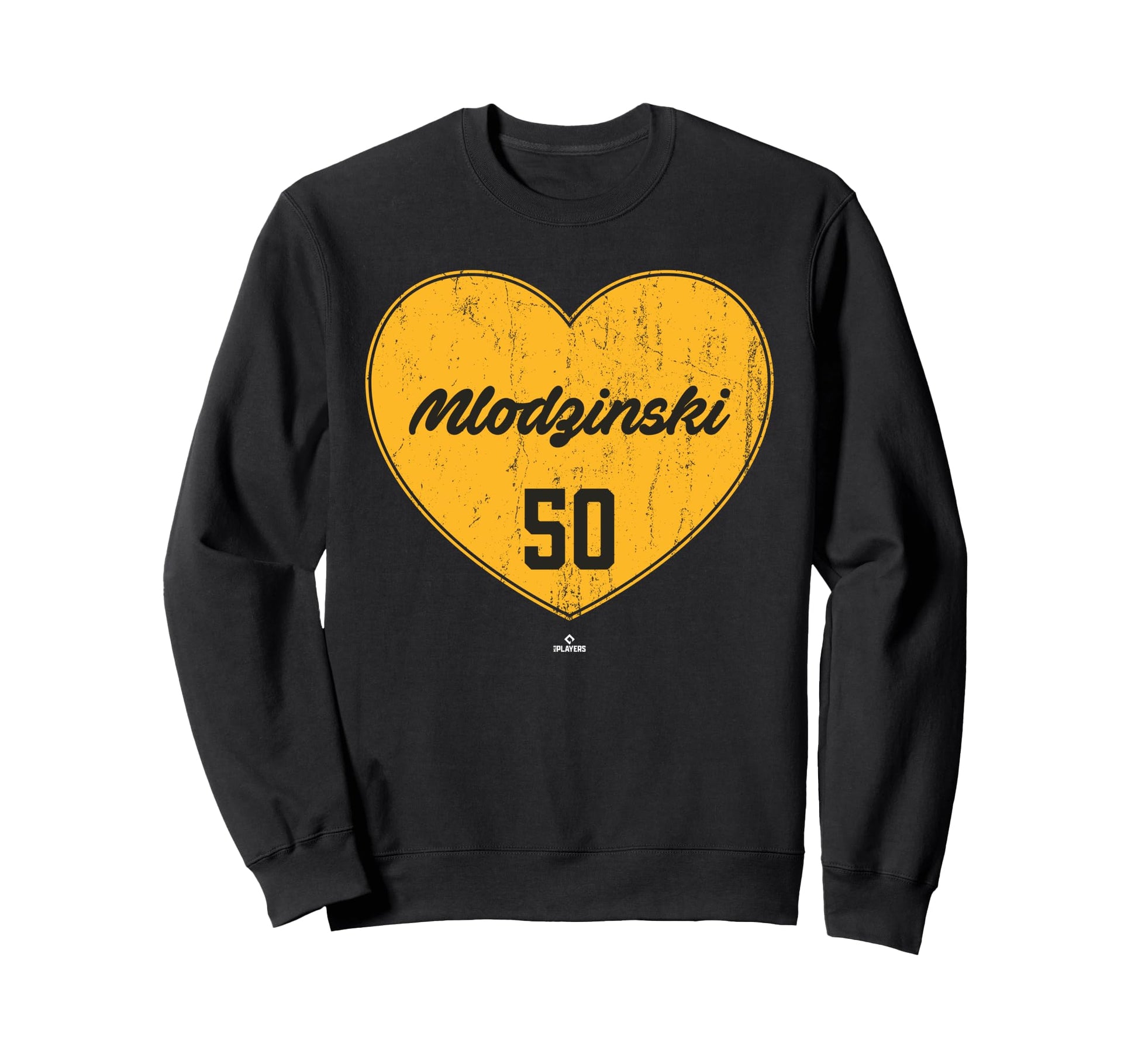 Distressed Heart Carmen Mlodzinski Sweatshirt - Unique Graphic for Adults - T-Shirt, Sweatshirt, Hoodie