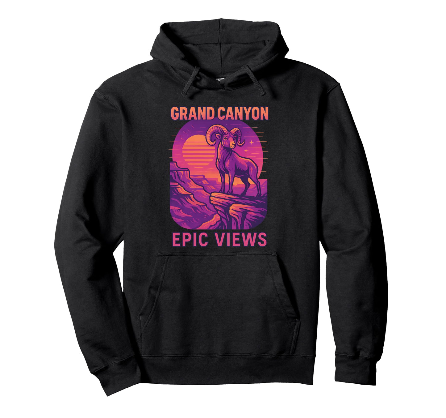 Grand Canyon National Park Grand Hoodie - Minimalist Print Men Women - T-Shirt, Sweatshirt, Hoodie