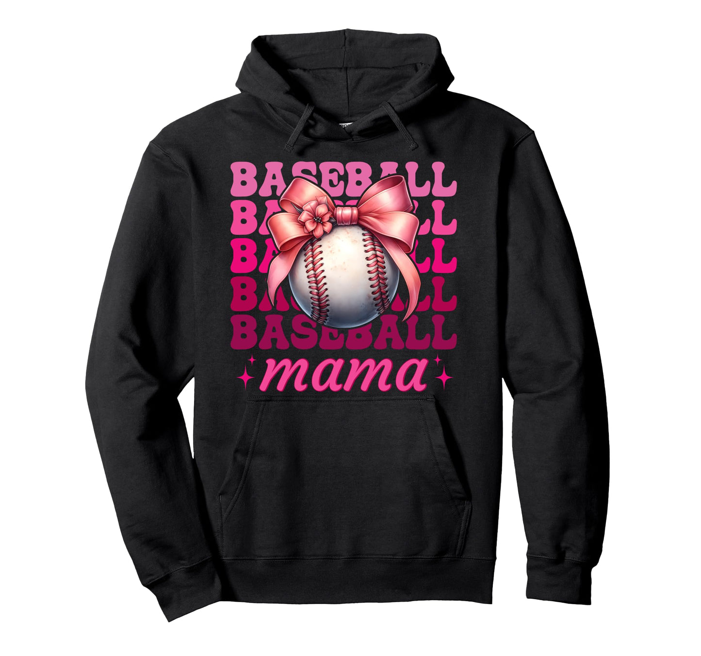 Baseball Mama Baseball Mom Mothers Day Hoodie - Streetwear Style Men Women - T-Shirt, Sweatshirt, Hoodie