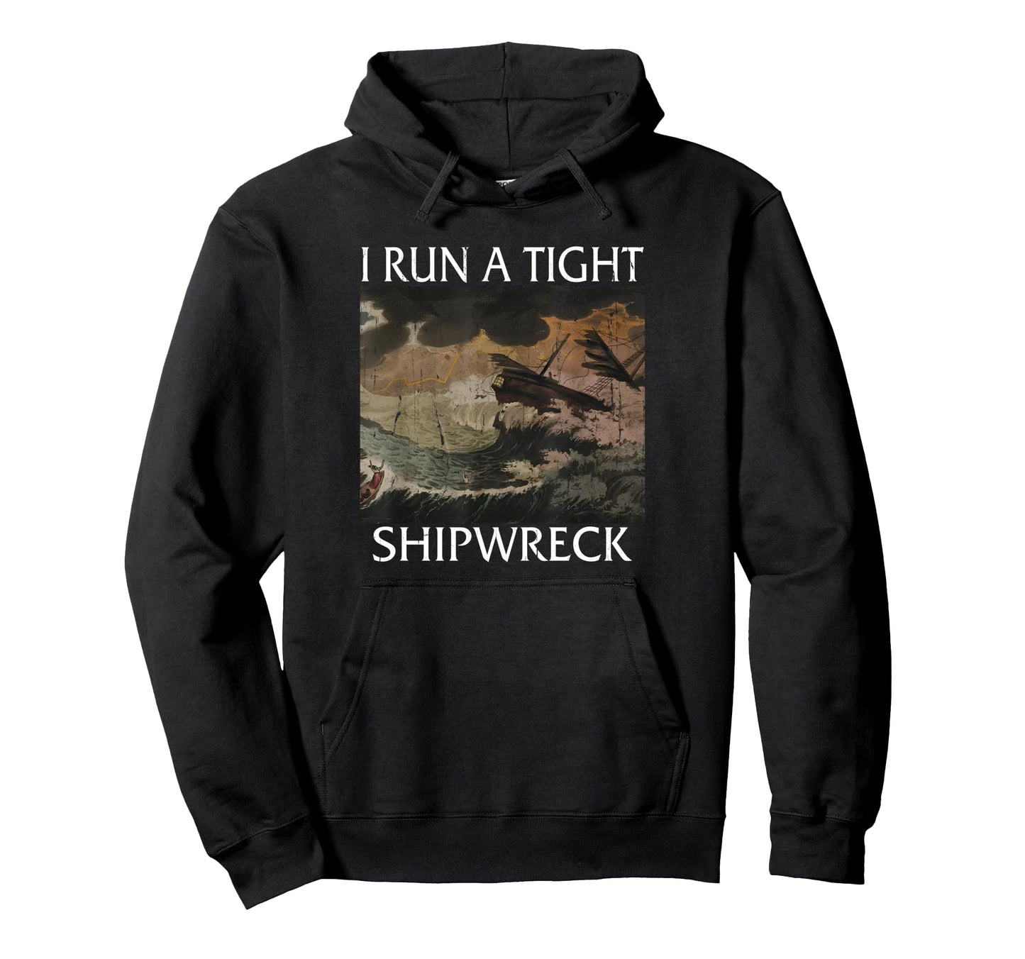 I Run Tight Shipwreck Homeschool Mom Hoodie - Streetwear Style for Adults - T-Shirt, Sweatshirt, Hoodie