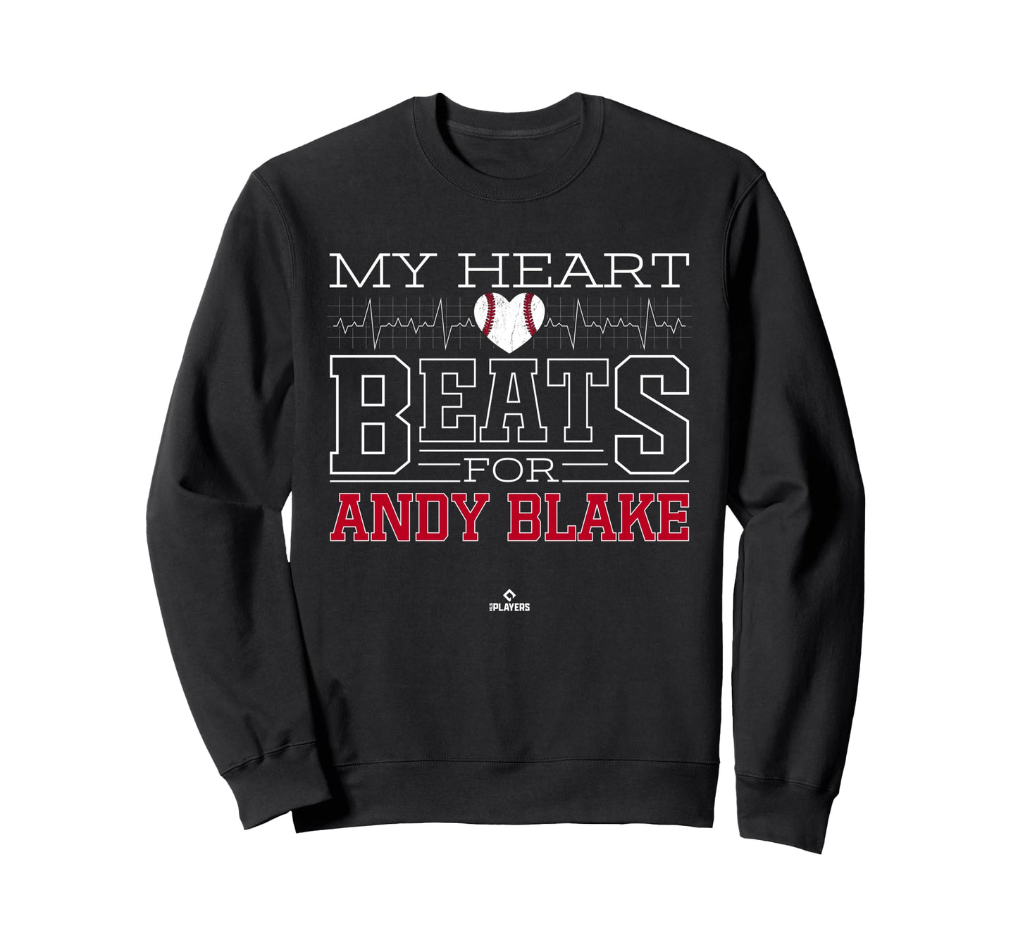 My Heart Beats Andy Blake Prospect Sweatshirt - Unique Graphic for Adults - T-Shirt, Sweatshirt, Hoodie