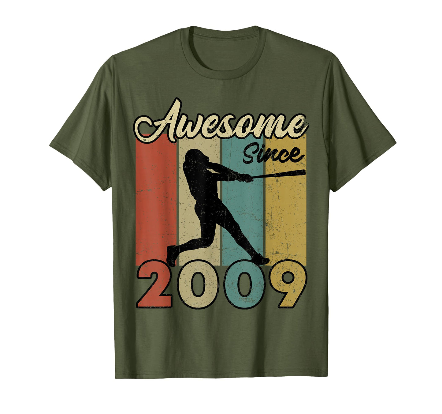 16Th Birthday Awesome Since 2009 T-Shirt - Fun Novelty Design Men Women - T-Shirt, Sweatshirt, Hoodie