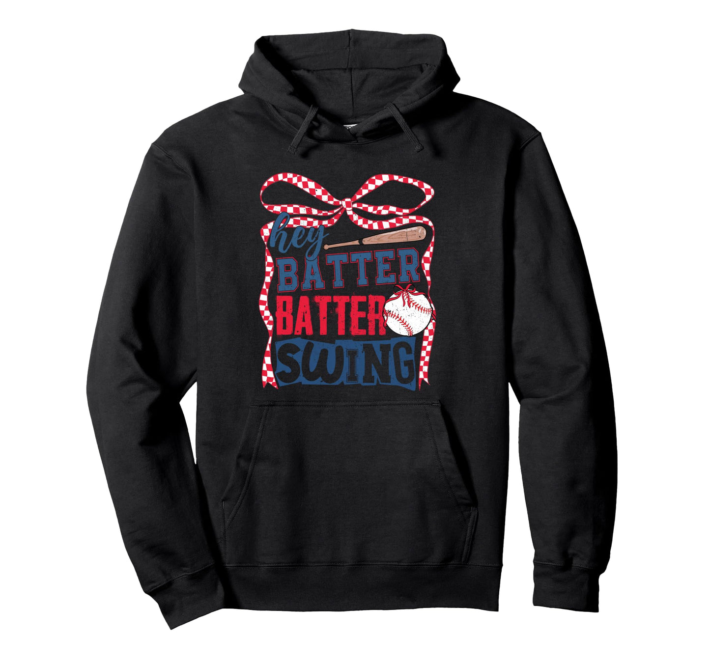 Groovy Hey Batter Batter Swing Funny Hoodie - Aesthetic Graphic Unisex - T-Shirt, Sweatshirt, Hoodie