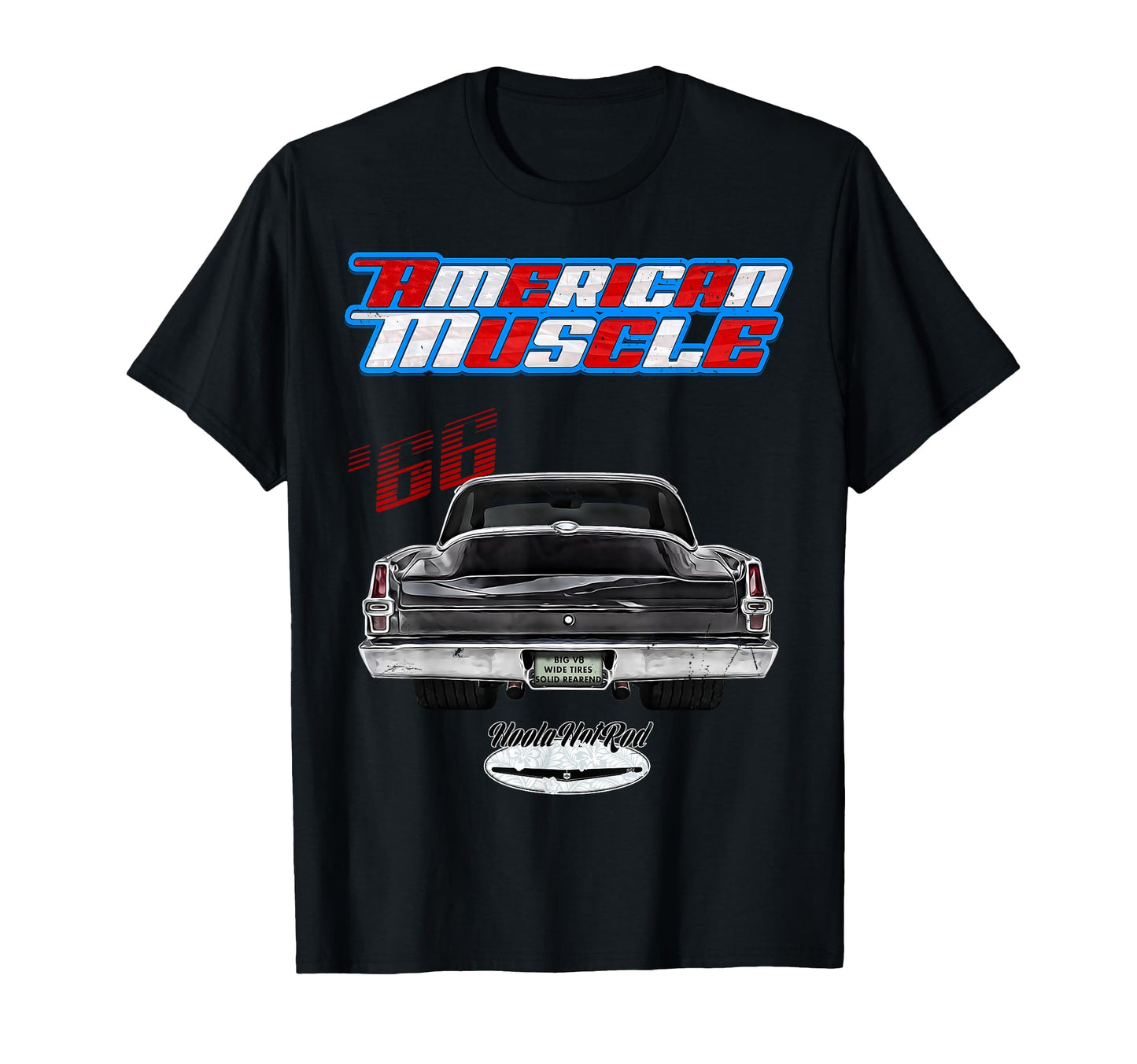 1966 Barracuda Cuda Valiant Hot Rod T-Shirt - Minimalist Print Unisex - T-Shirt, Sweatshirt, Hoodie
