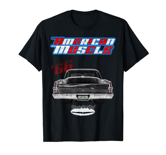 1966 Barracuda Cuda Valiant Hot Rod T-Shirt - Minimalist Print Unisex - T-Shirt, Sweatshirt, Hoodie