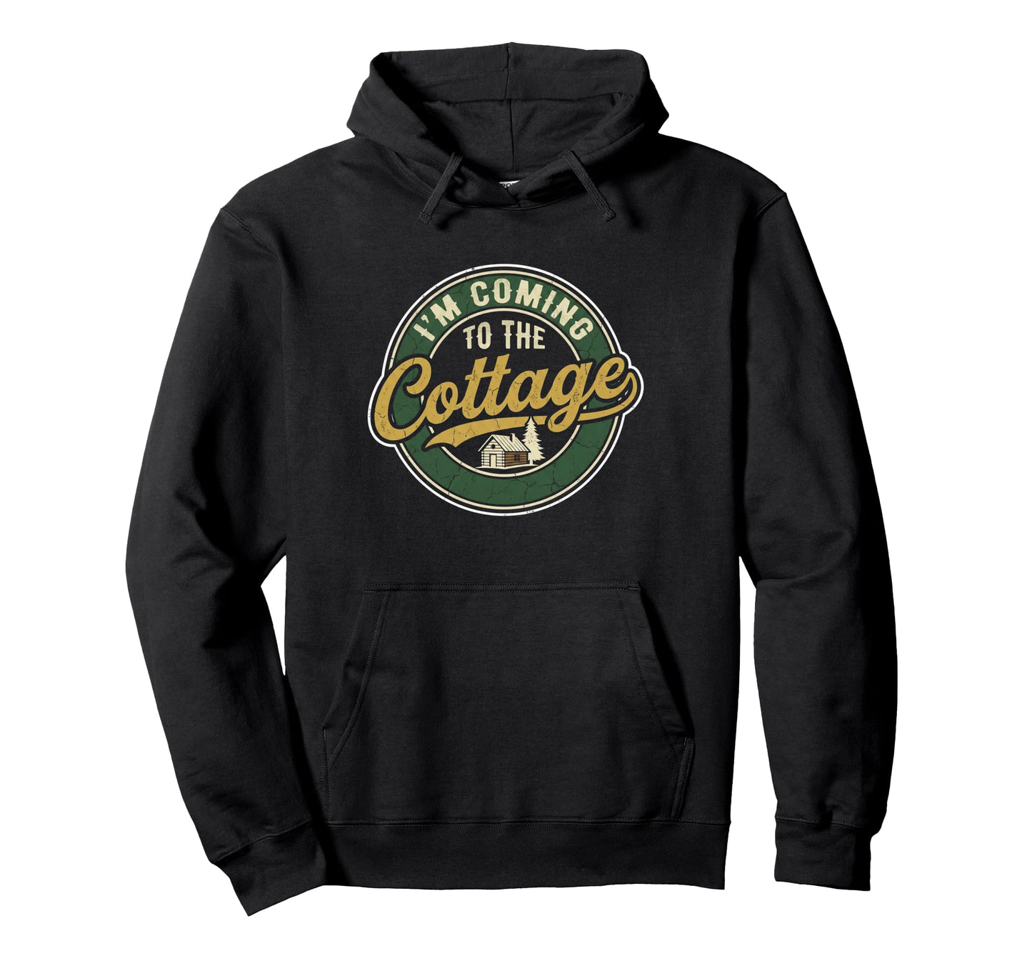 Im Coming To Cottage Cozy Escape Hoodie - Custom Art Print Men Women - T-Shirt, Sweatshirt, Hoodie