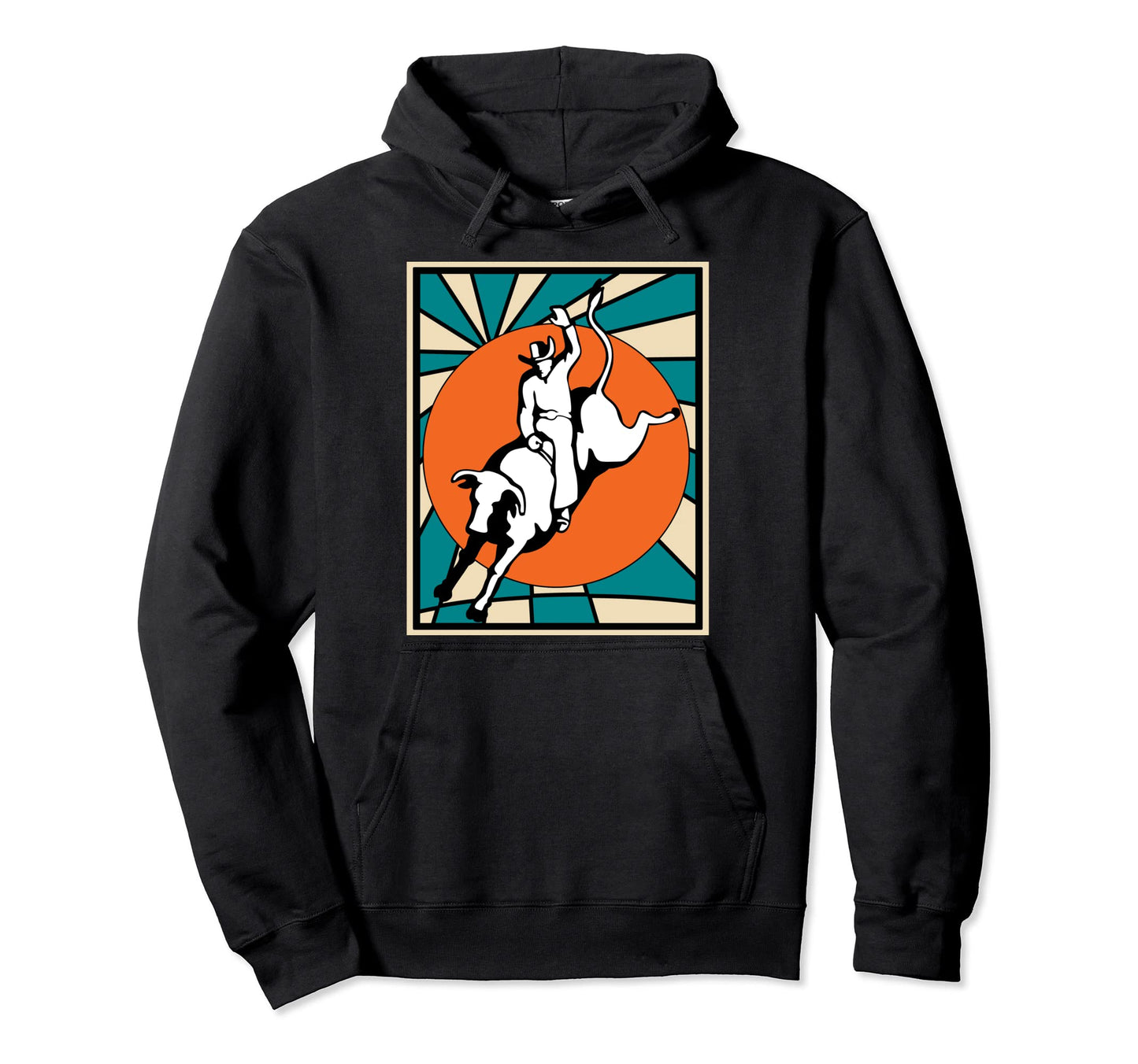 Rodeo Cowboy Hoodie - Aesthetic Graphic Men Women - T-Shirt, Sweatshirt, Hoodie