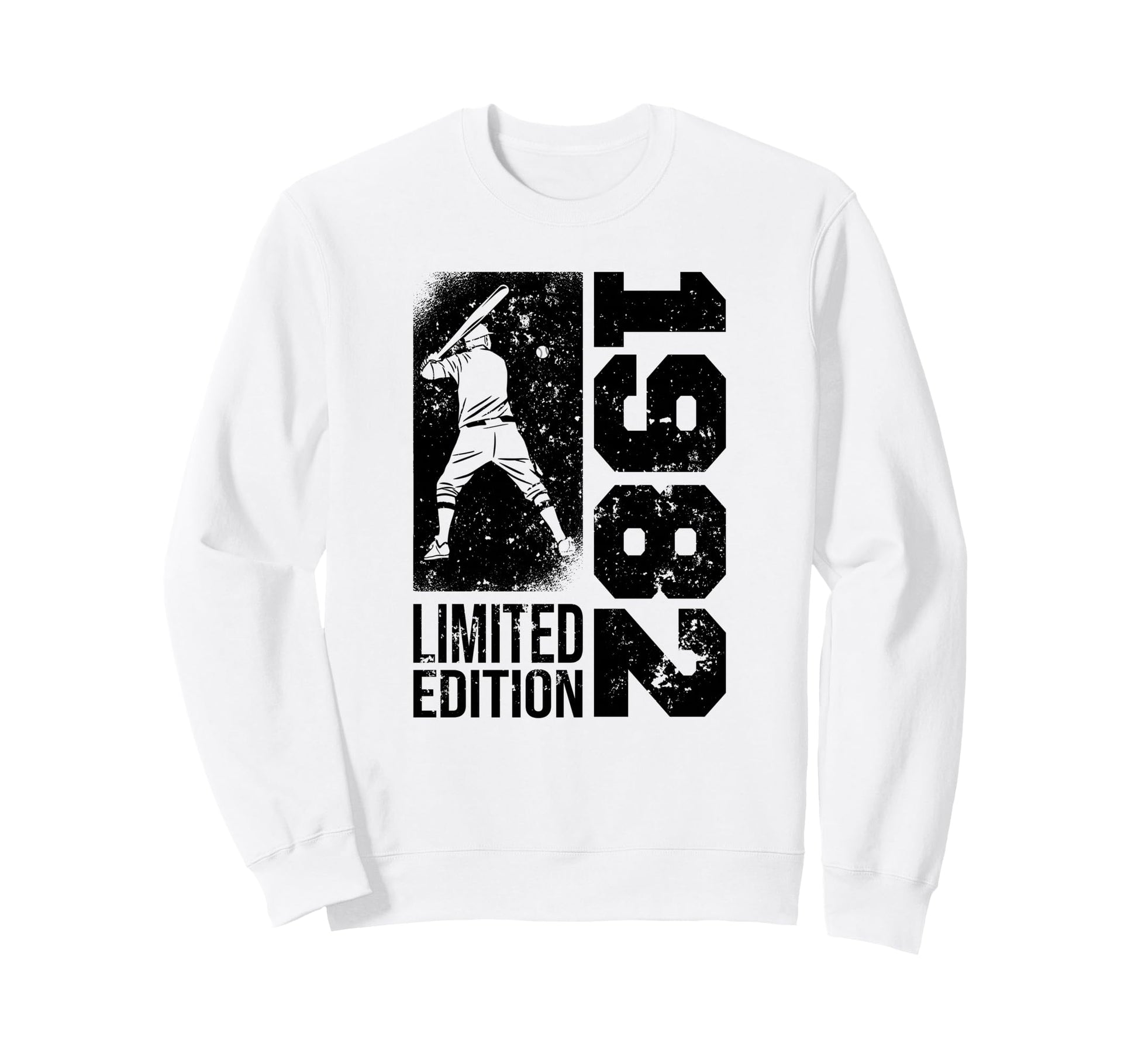 Baseball Player Born 1982 Birthday Sweatshirt - Fun Novelty Design Unisex - T-Shirt, Sweatshirt, Hoodie