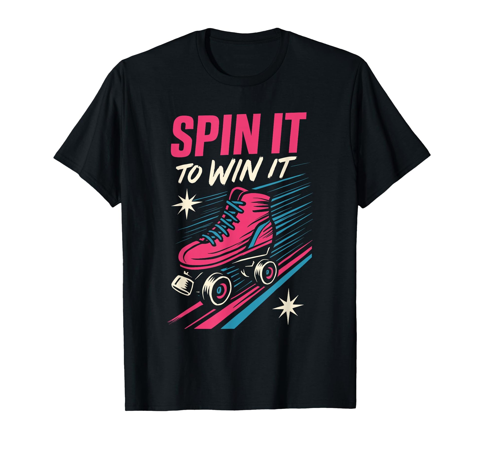 Roller Rink Crew Skate Disco Vibes Rink T-Shirt - Graphic Print for Adults - T-Shirt, Sweatshirt, Hoodie