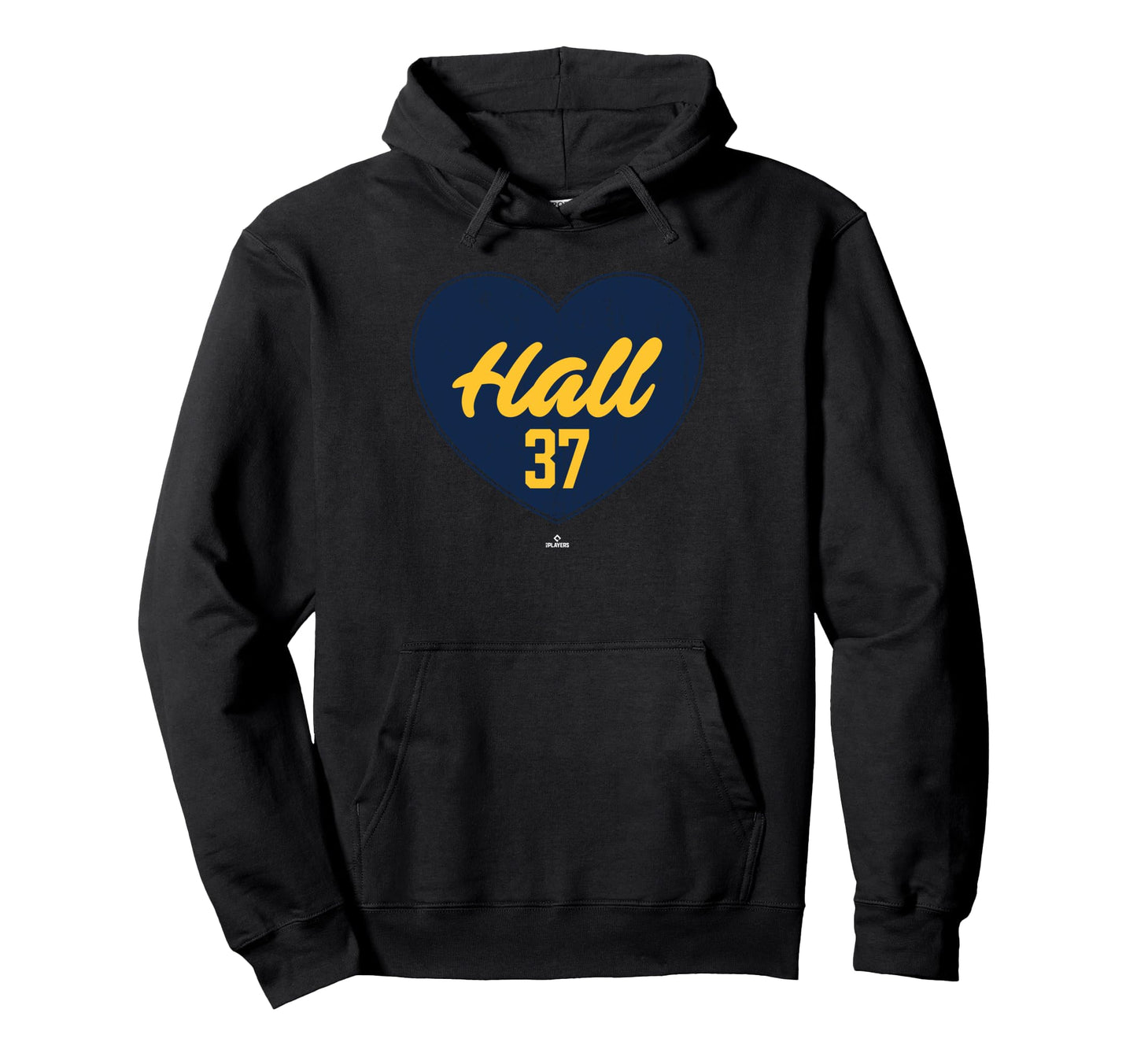 Distressed Heart Dl Hall Milwaukee Hoodie - Minimalist Print Men Women - T-Shirt, Sweatshirt, Hoodie