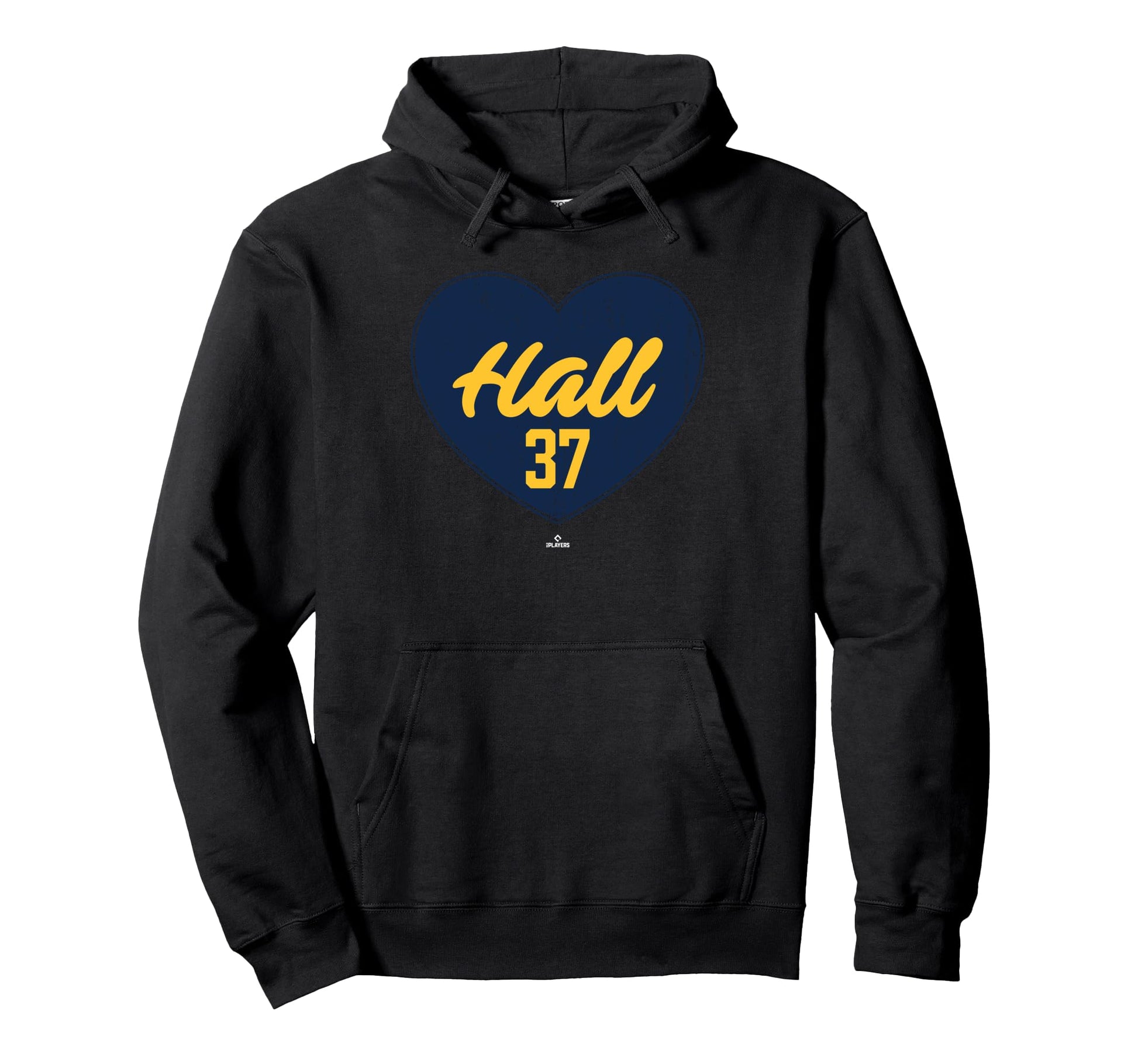 Distressed Heart Dl Hall Milwaukee Hoodie - Minimalist Print Men Women - T-Shirt, Sweatshirt, Hoodie