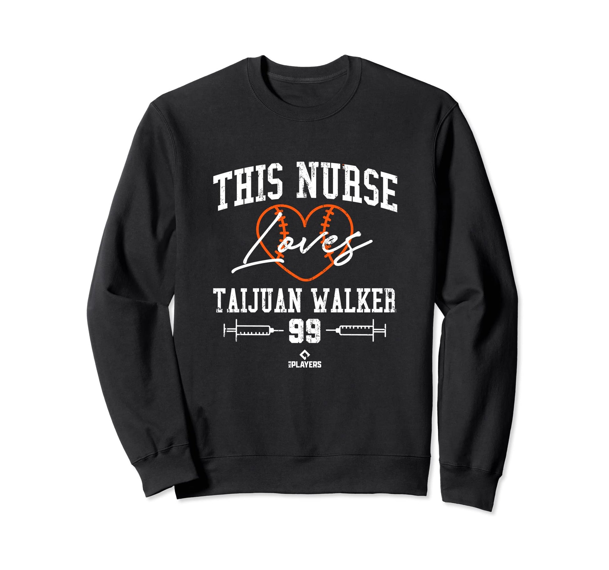 This Nurse Loves Taijuan Walker Sweatshirt - Minimalist Print for Adults - T-Shirt, Sweatshirt, Hoodie