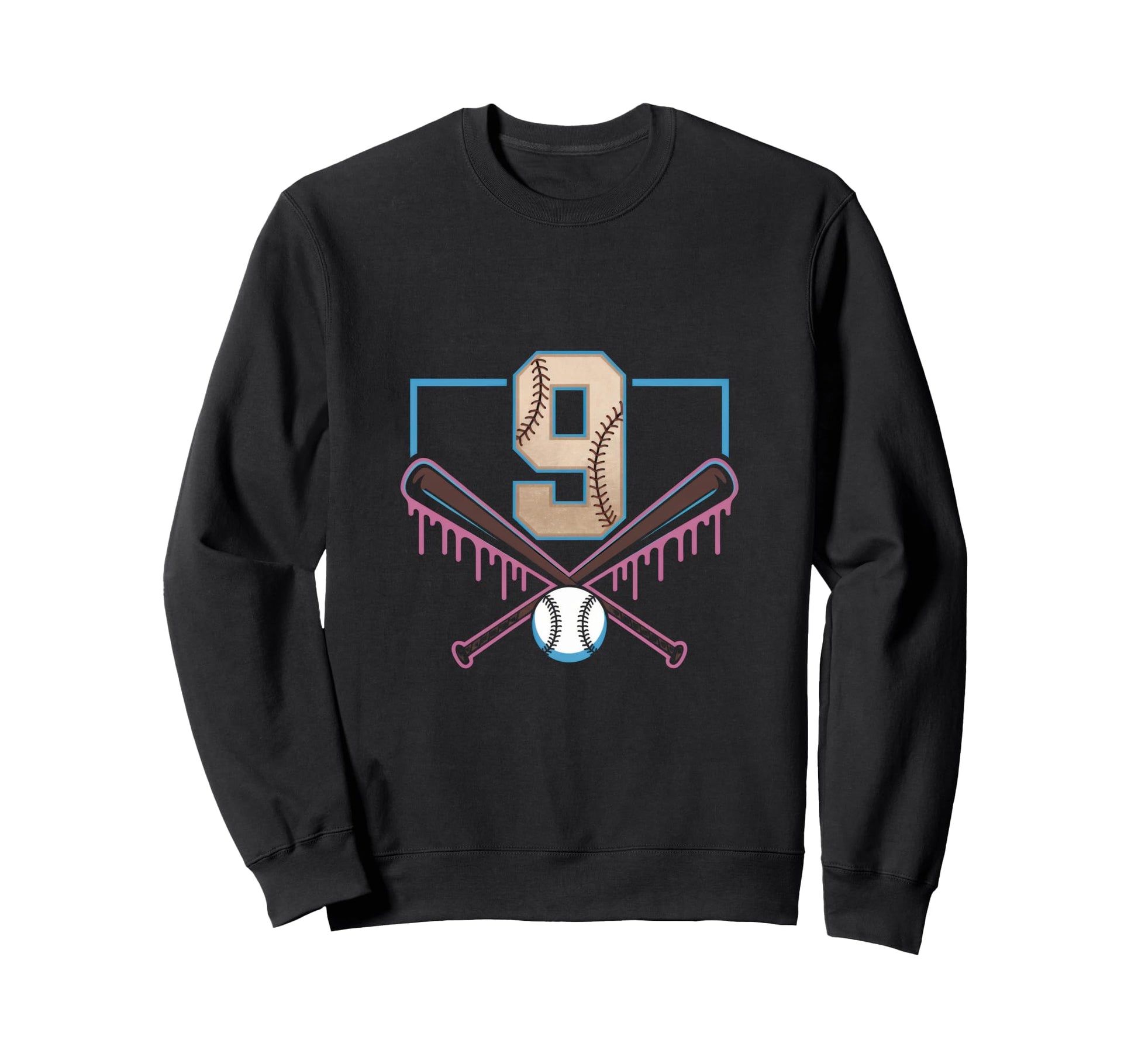 Baseball Home Ice Cream 9Th Sweatshirt - Minimalist Print Men Women - T-Shirt, Sweatshirt, Hoodie