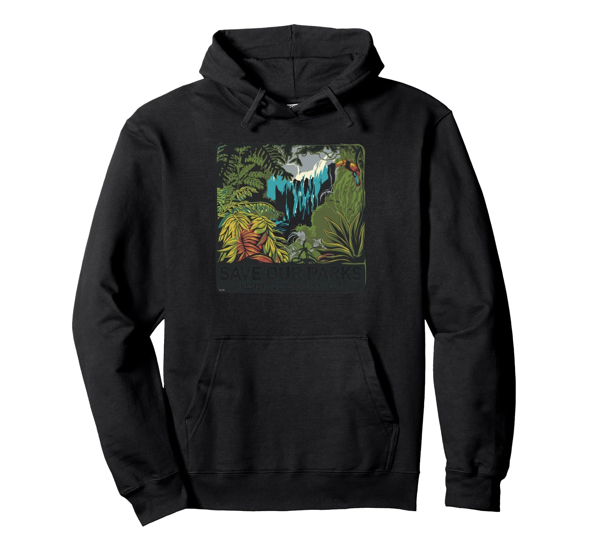 Save Our Parks Protect National Park Hoodie - Graphic Print Men Women - T-Shirt, Sweatshirt, Hoodie