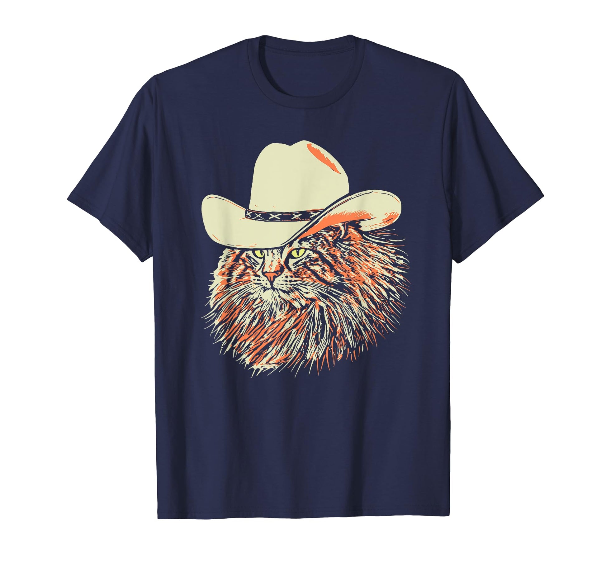 Meowdy Funny Country Music Cat Cowboy T-Shirt - Fun Novelty Design Unisex - T-Shirt, Sweatshirt, Hoodie