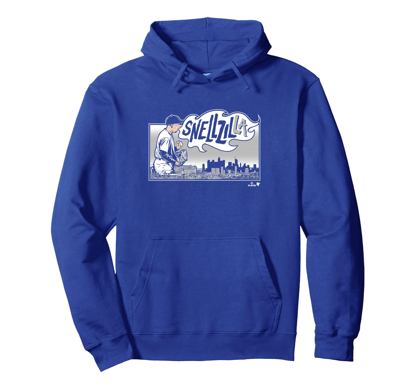 Blake Snell Snellzilla Los Angeles Hoodie - Streetwear Style for Adults - T-Shirt, Sweatshirt, Hoodie