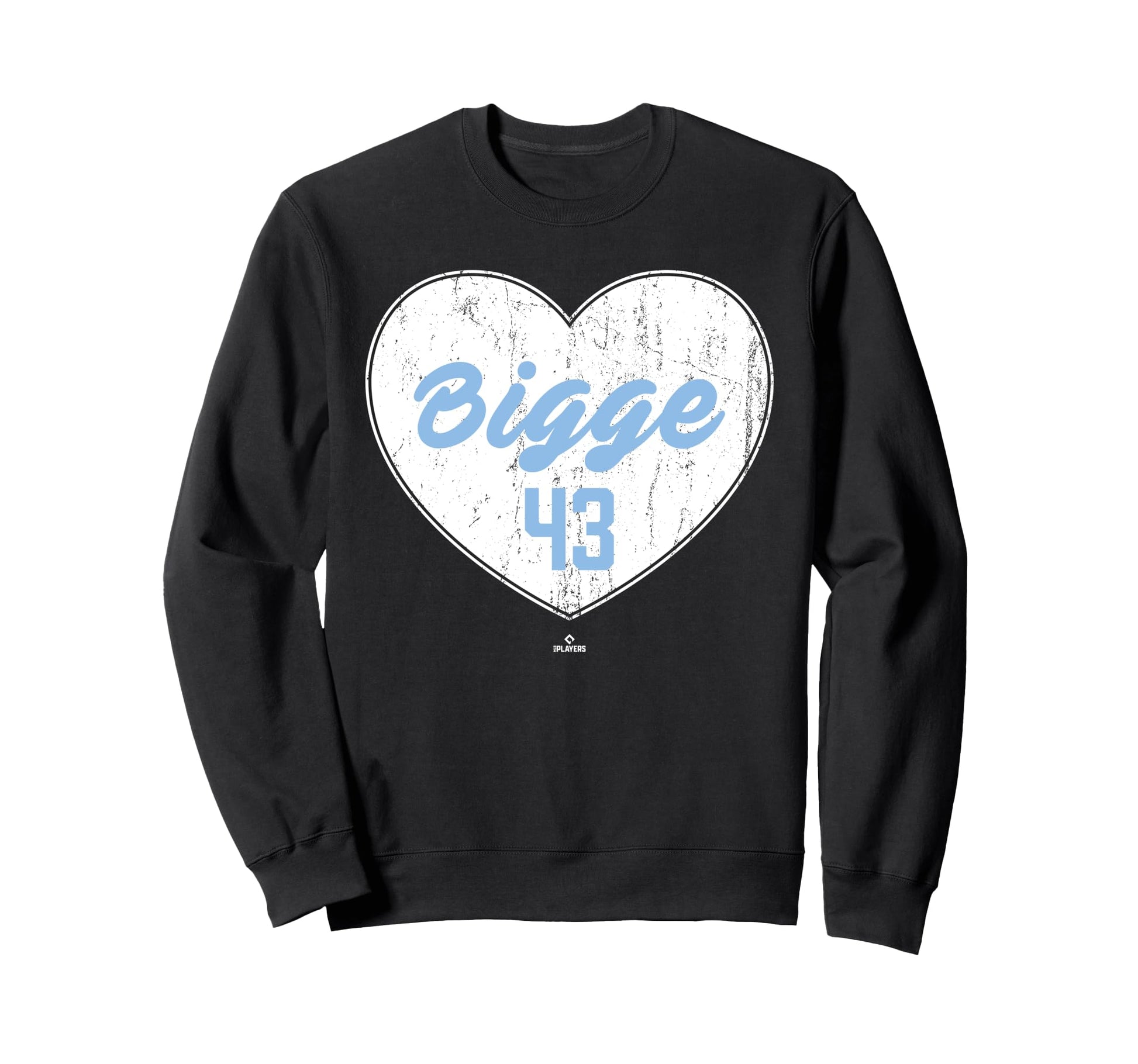 Distressed Heart Hunter Bigge Sweatshirt - Fun Novelty Design for Adults - T-Shirt, Sweatshirt, Hoodie