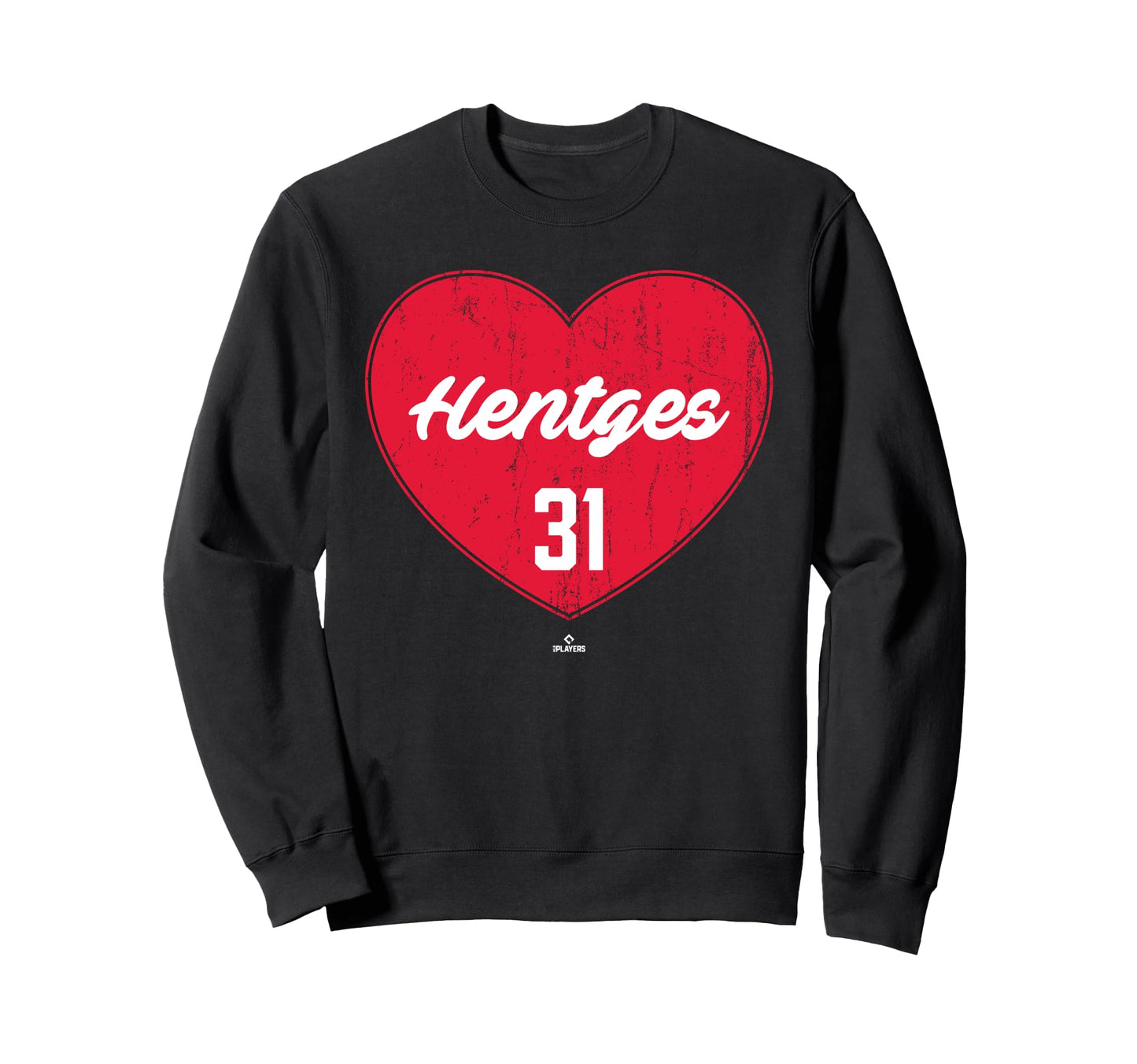 Distressed Heart Sam Hentges Sweatshirt - Minimalist Print for Adults - T-Shirt, Sweatshirt, Hoodie