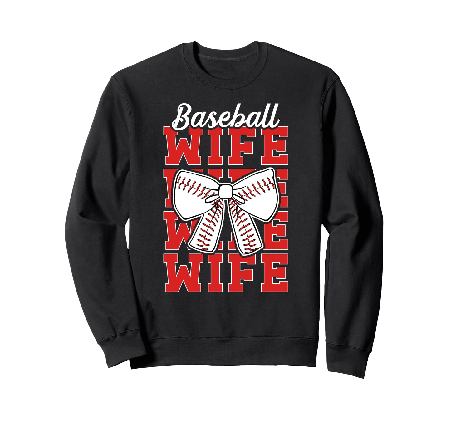 Baseball Wife Coquette Baseball Sweatshirt - Aesthetic Graphic Men Women - T-Shirt, Sweatshirt, Hoodie