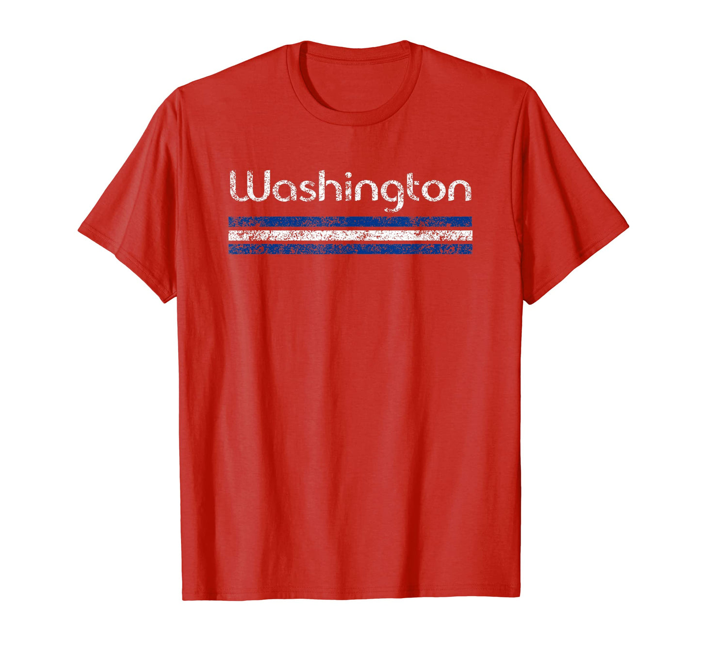 Washington D C Weathered Stripe T-Shirt - Streetwear Style Men Women - T-Shirt, Sweatshirt, Hoodie