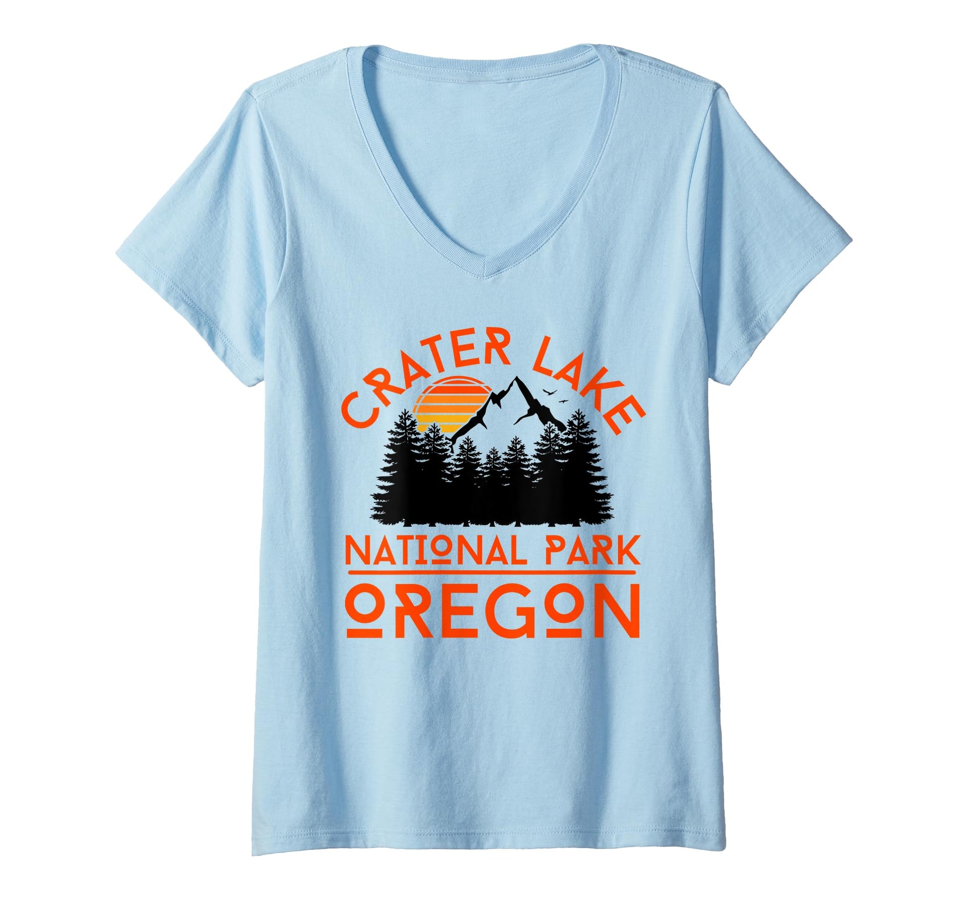 Crater Lake National Park Oregon Usa Sweatshirt - Minimalist Print Unisex - T-Shirt, Sweatshirt, Hoodie