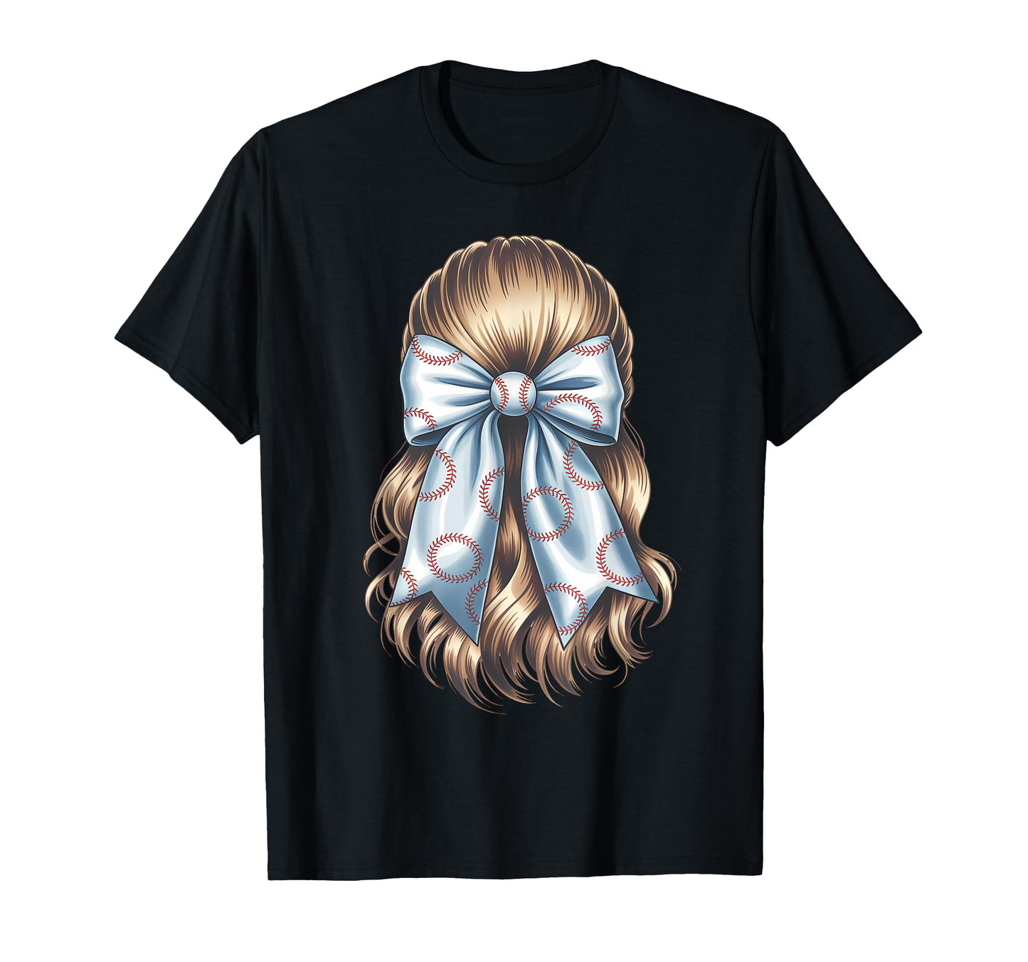 Baseball Coquette Bow Baseball Player T-Shirt - Unique Graphic Unisex - T-Shirt, Sweatshirt, Hoodie