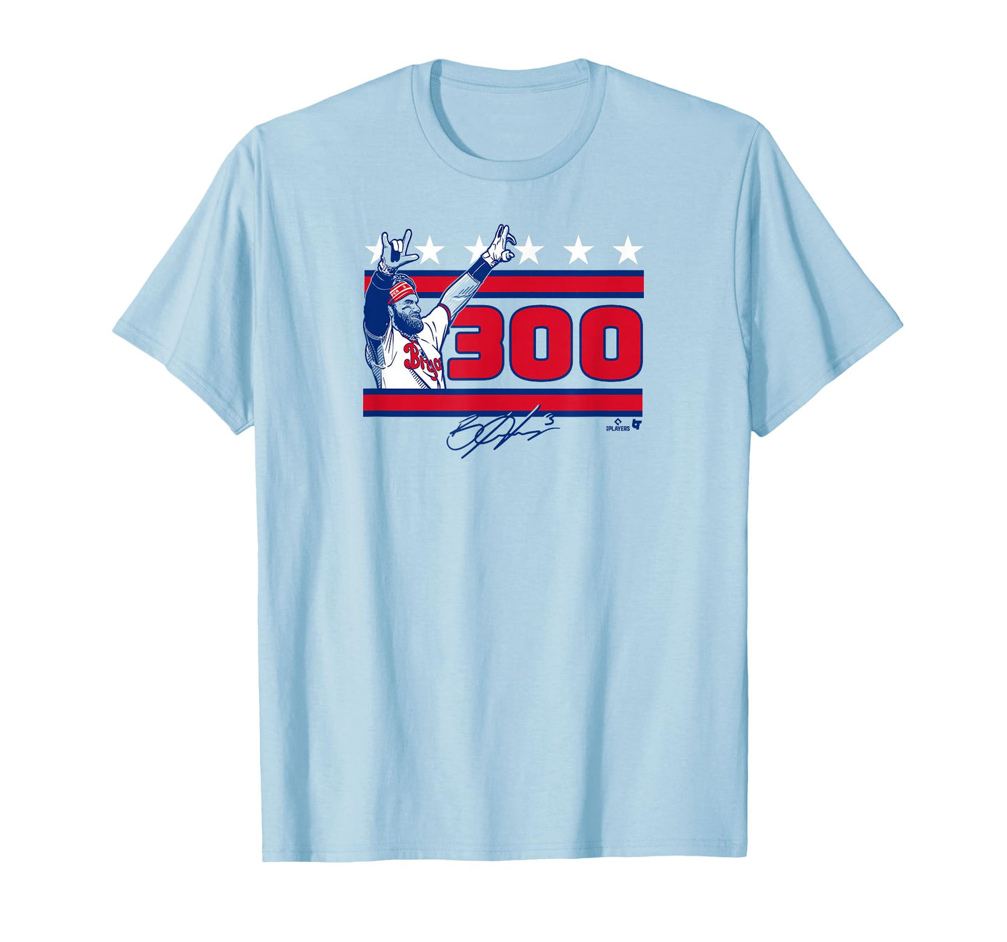 Bryce Harper 300 Home Runs T-Shirt - Streetwear Style Men Women - T-Shirt, Sweatshirt, Hoodie