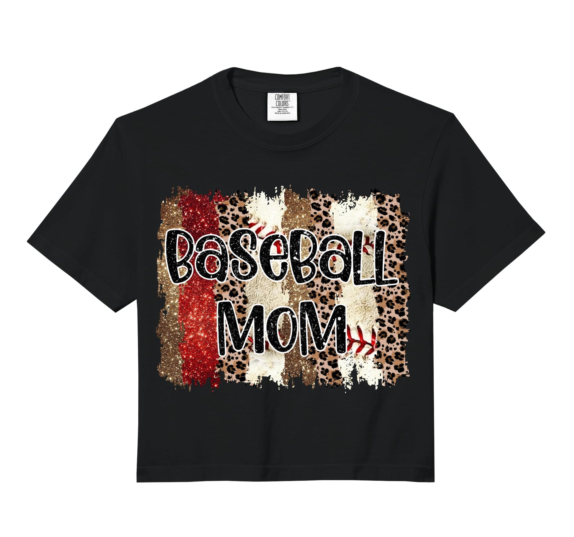 Blessed Leopard Baseball Mother Sweatshirt - Casual Everyday Wear Unisex - T-Shirt, Sweatshirt, Hoodie