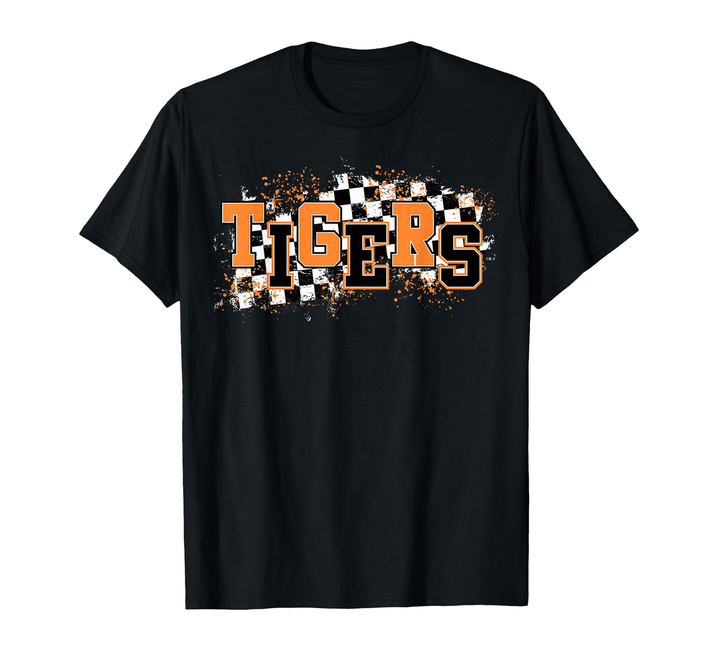 Tigers School Spirit Tiger Pride Orange T-Shirt - Graphic Print Unisex - T-Shirt, Sweatshirt, Hoodie