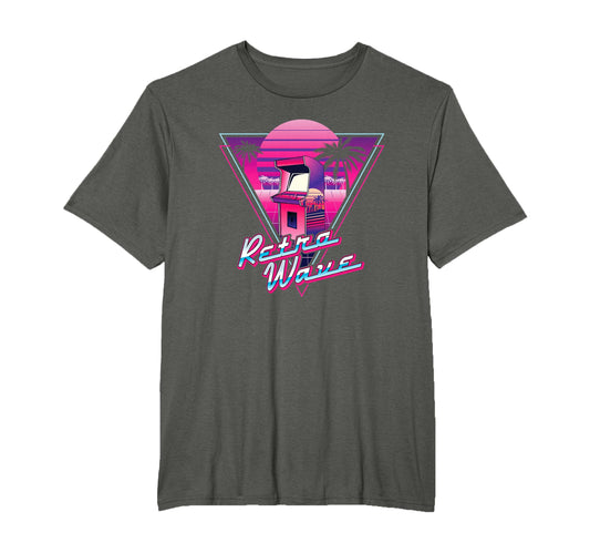 80S Retrowave Synthwave Video Game T-Shirt - Trendy Graphic for Adults - T-Shirt, Sweatshirt, Hoodie