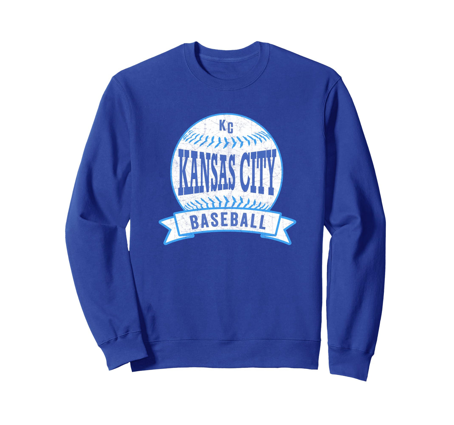 Kansas City Kc Baseball Kc Sweatshirt - Casual Everyday Wear Men Women - T-Shirt, Sweatshirt, Hoodie