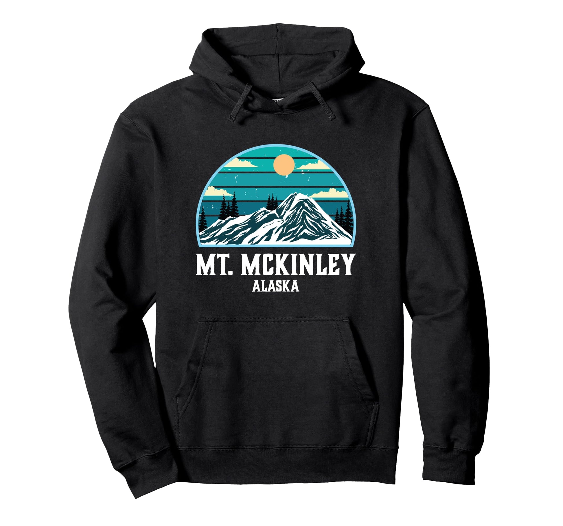 Mount Mckinley National Park Alaska Hoodie - Streetwear Style Men Women - T-Shirt, Sweatshirt, Hoodie