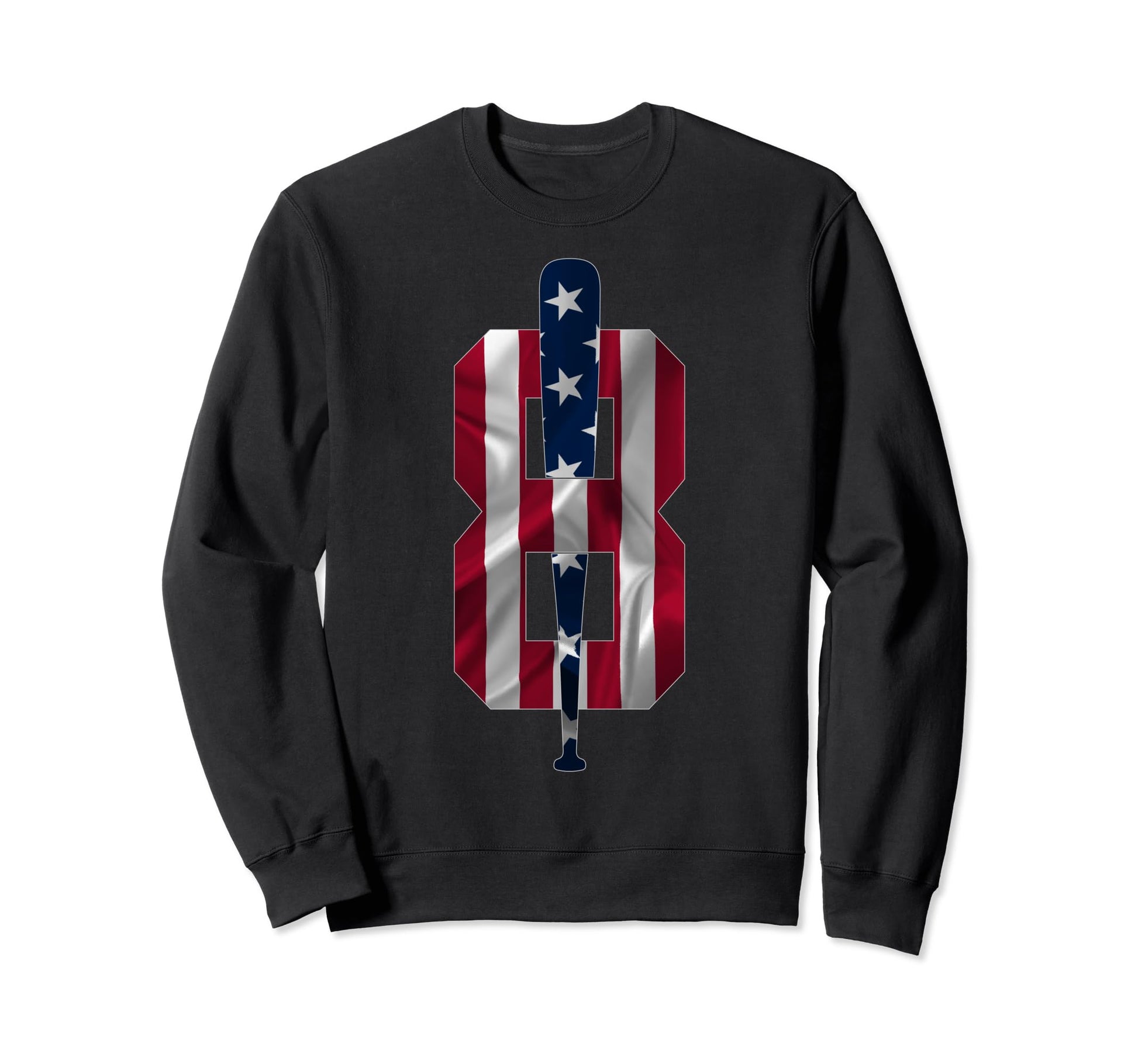 Number 8 Years Baseball 8Th Birthday Sweatshirt - Streetwear Style Unisex - T-Shirt, Sweatshirt, Hoodie