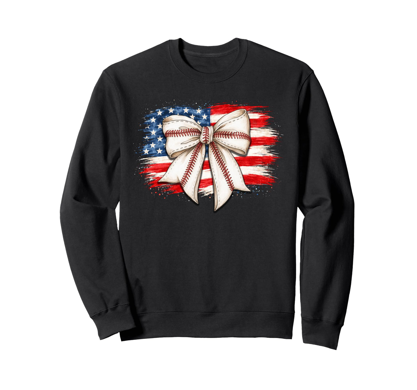 Coquette Baseball 4Th July Sweatshirt - Novelty Apparel for Adults - T-Shirt, Sweatshirt, Hoodie