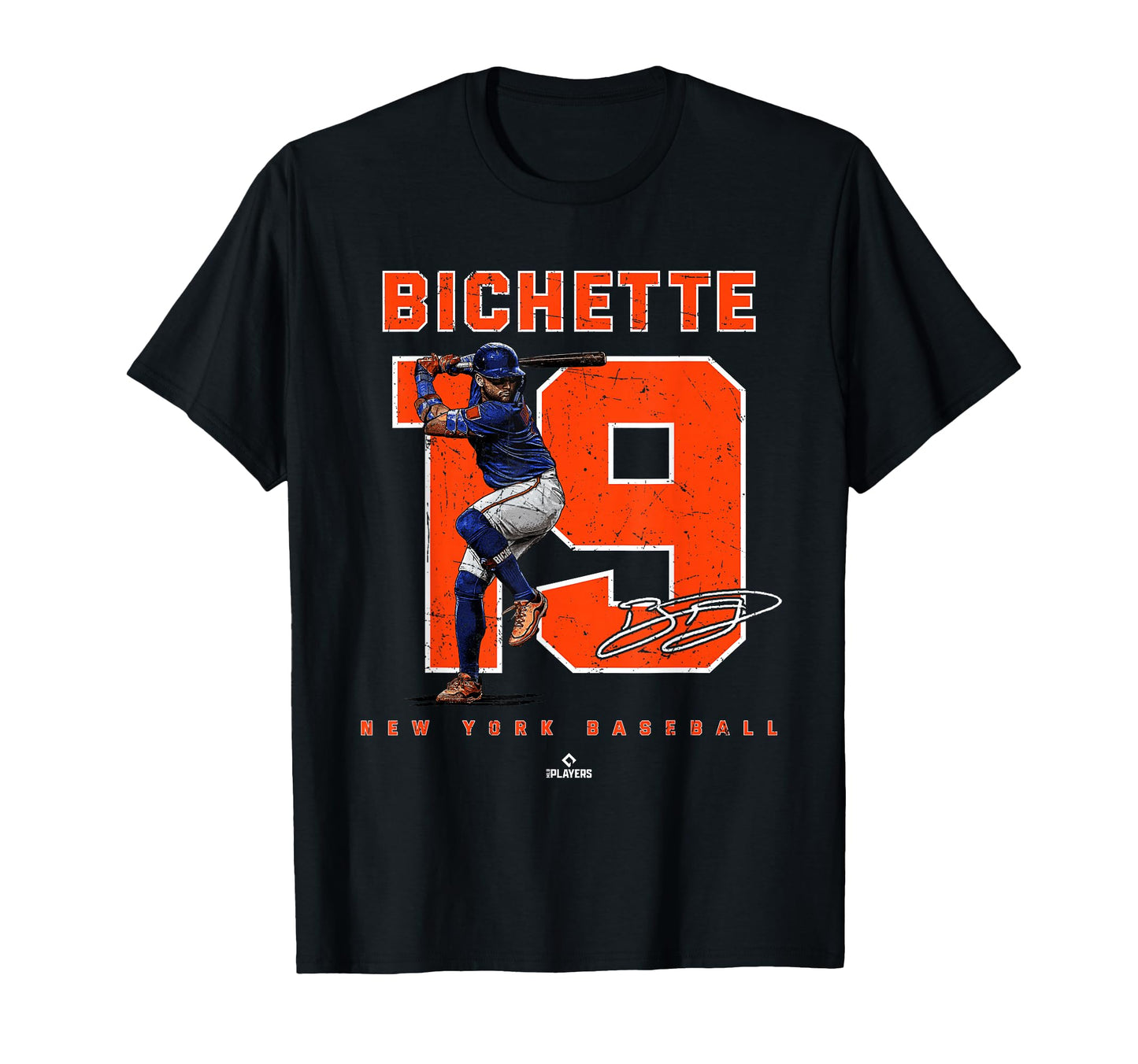 Number And Portrait Bo Bichette New York T-Shirt - Graphic Print Men Women - T-Shirt, Sweatshirt, Hoodie