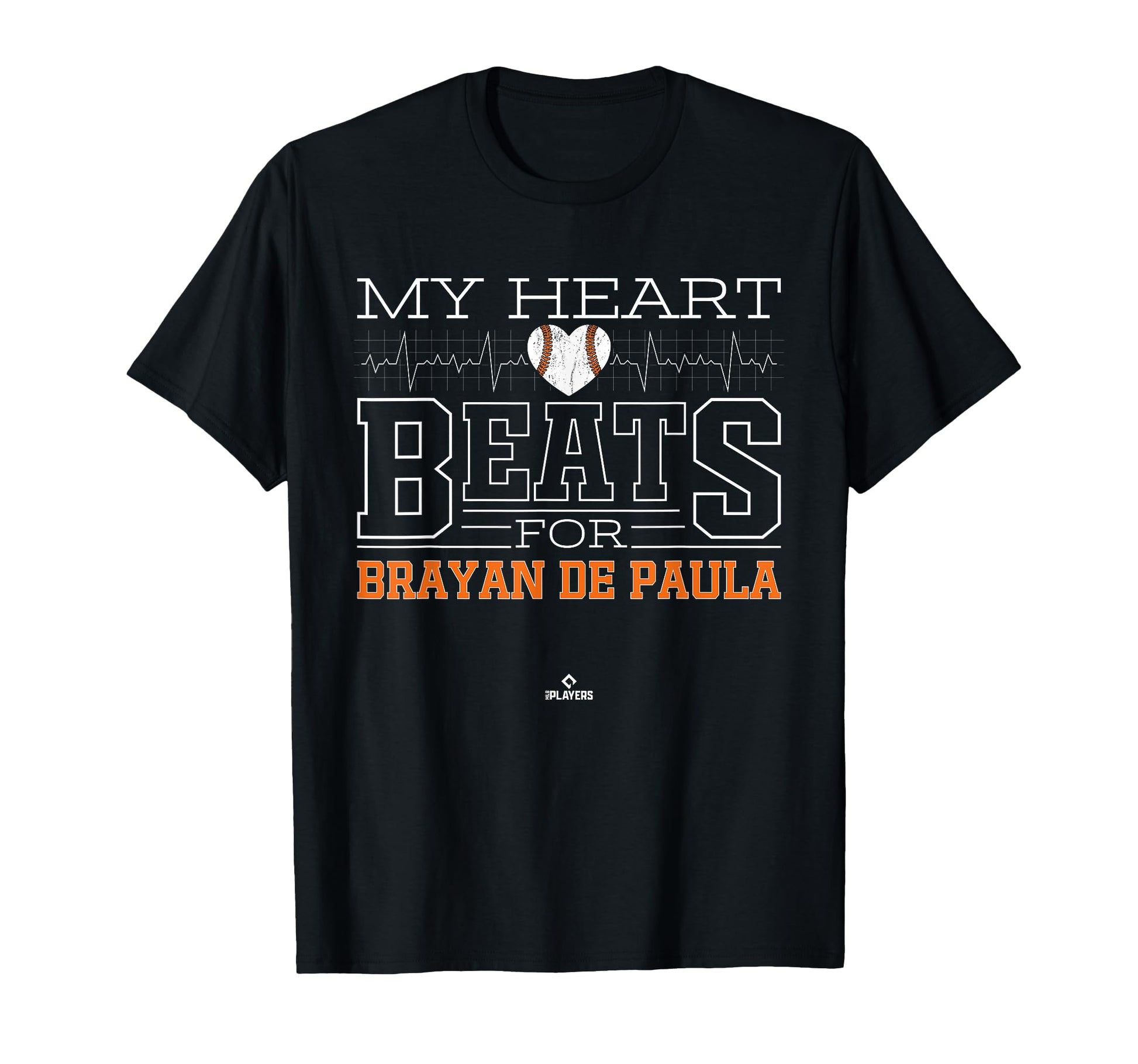 My Heart Beats Brayan De Paula T-Shirt - Casual Everyday Wear for Adults - T-Shirt, Sweatshirt, Hoodie