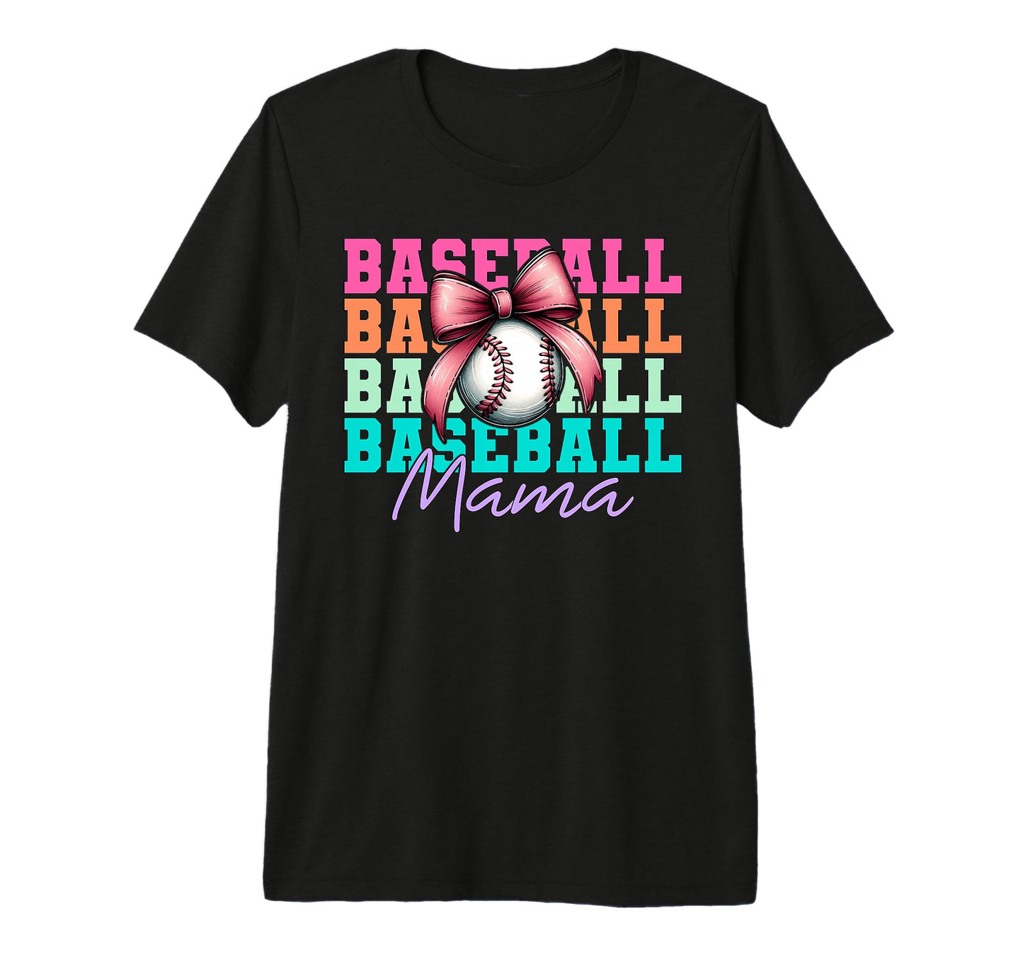 Baseball Mama Baseball Mom Mothers T-Shirt - Aesthetic Graphic Men Women - T-Shirt, Sweatshirt, Hoodie