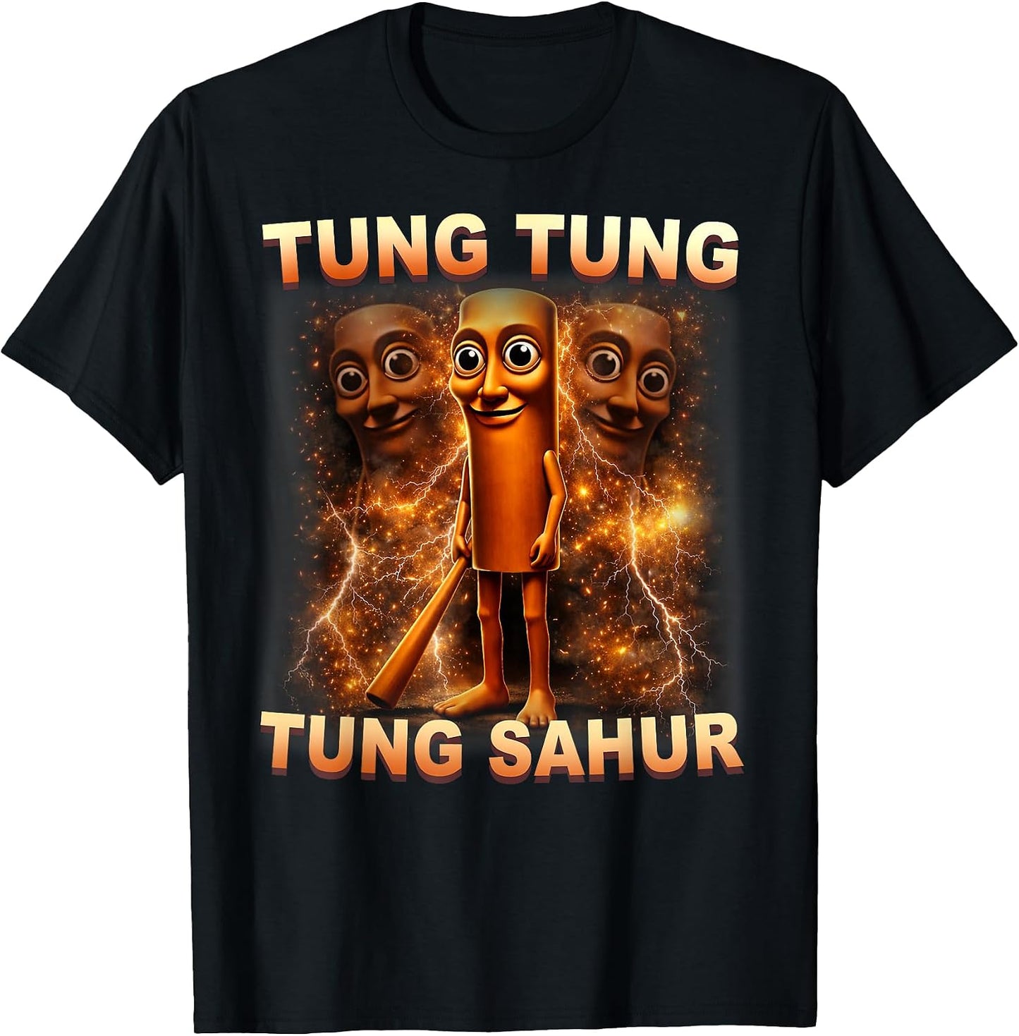 Tung Sahur is Calling Funny Italian Brainrot - Adult & Kids T-Shirts, Sweatshirts & Hoodies apparel design preview 1