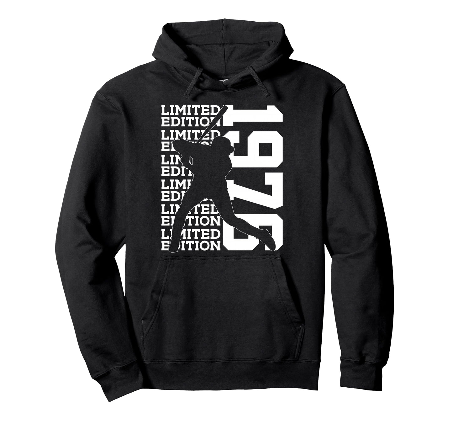 1976 Baseball 50Th Birthday Hoodie - Fun Novelty Design Men Women - T-Shirt, Sweatshirt, Hoodie