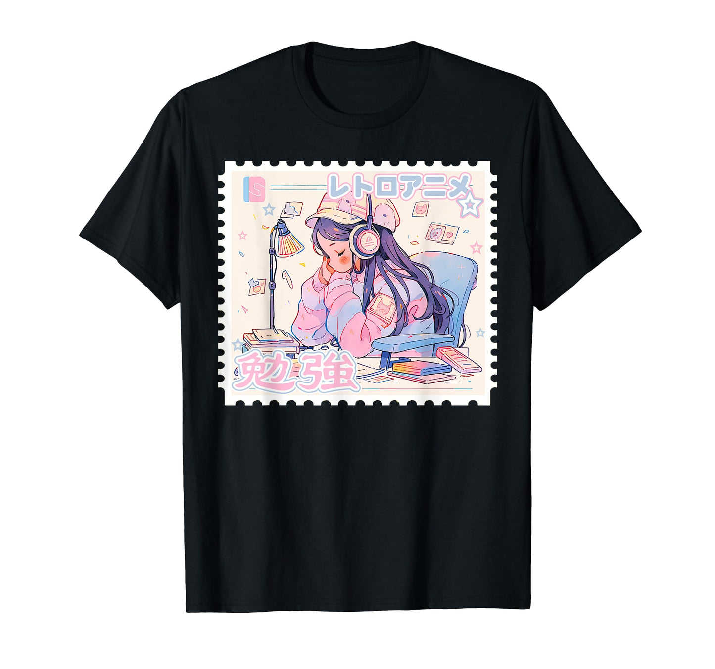Kawaii Anime Music Lover Y2K Aesthetic T-Shirt - Streetwear Style Men Women - T-Shirt, Sweatshirt, Hoodie