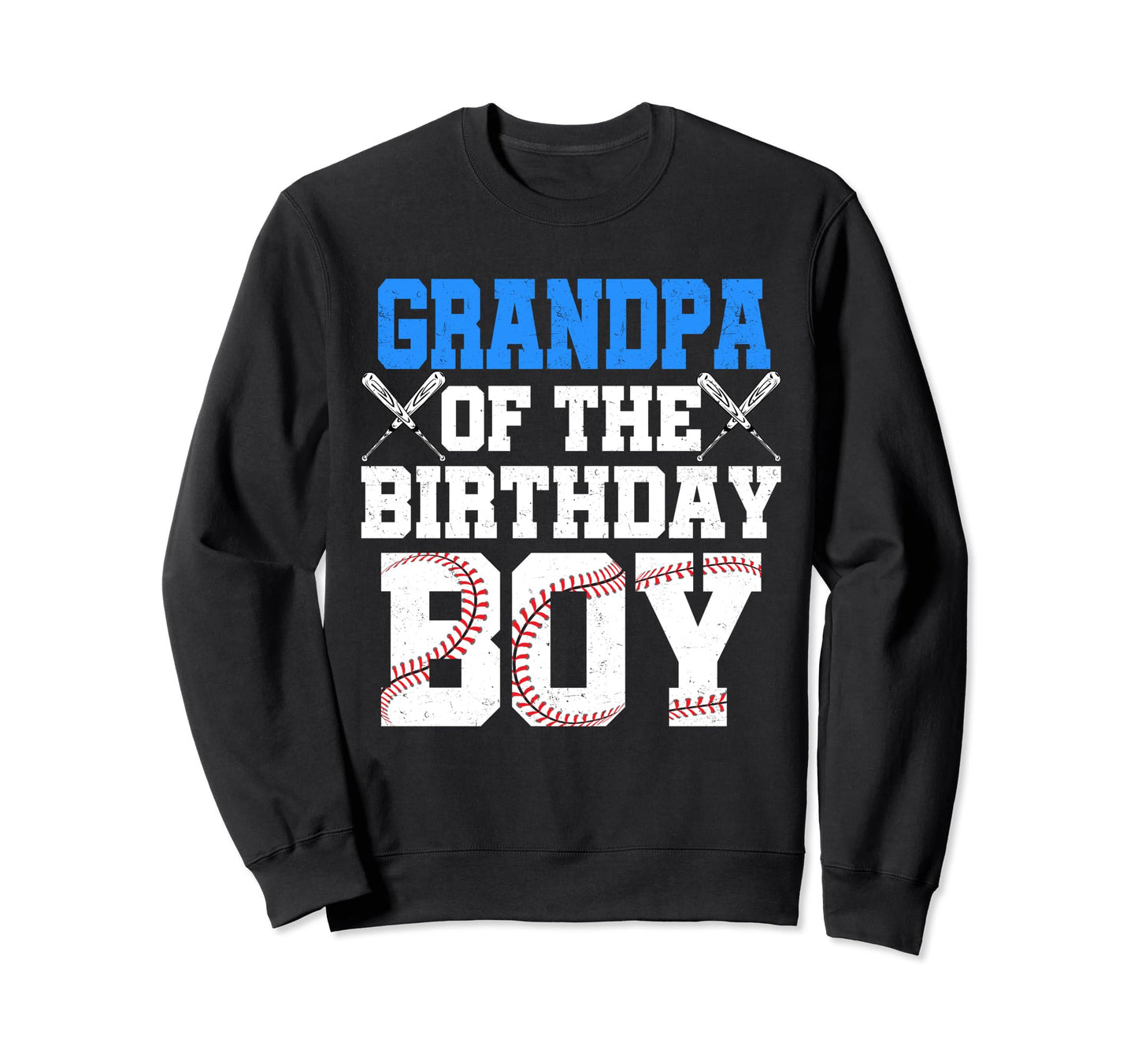 Grandpa Birthday Baseball Jersey Sweatshirt - Unique Graphic Men Women - T-Shirt, Sweatshirt, Hoodie