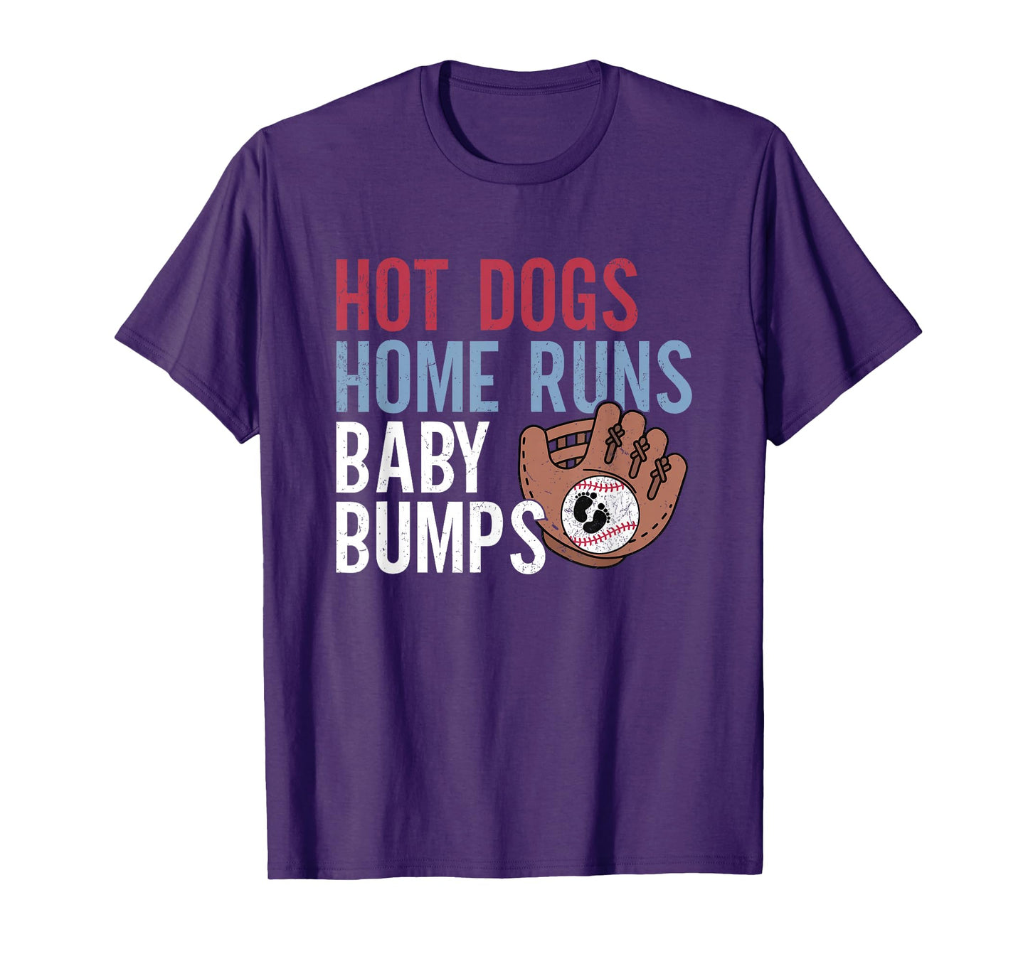 Hot Dogs Home Runs Bumps T-Shirt - Streetwear Style for Adults - T-Shirt, Sweatshirt, Hoodie