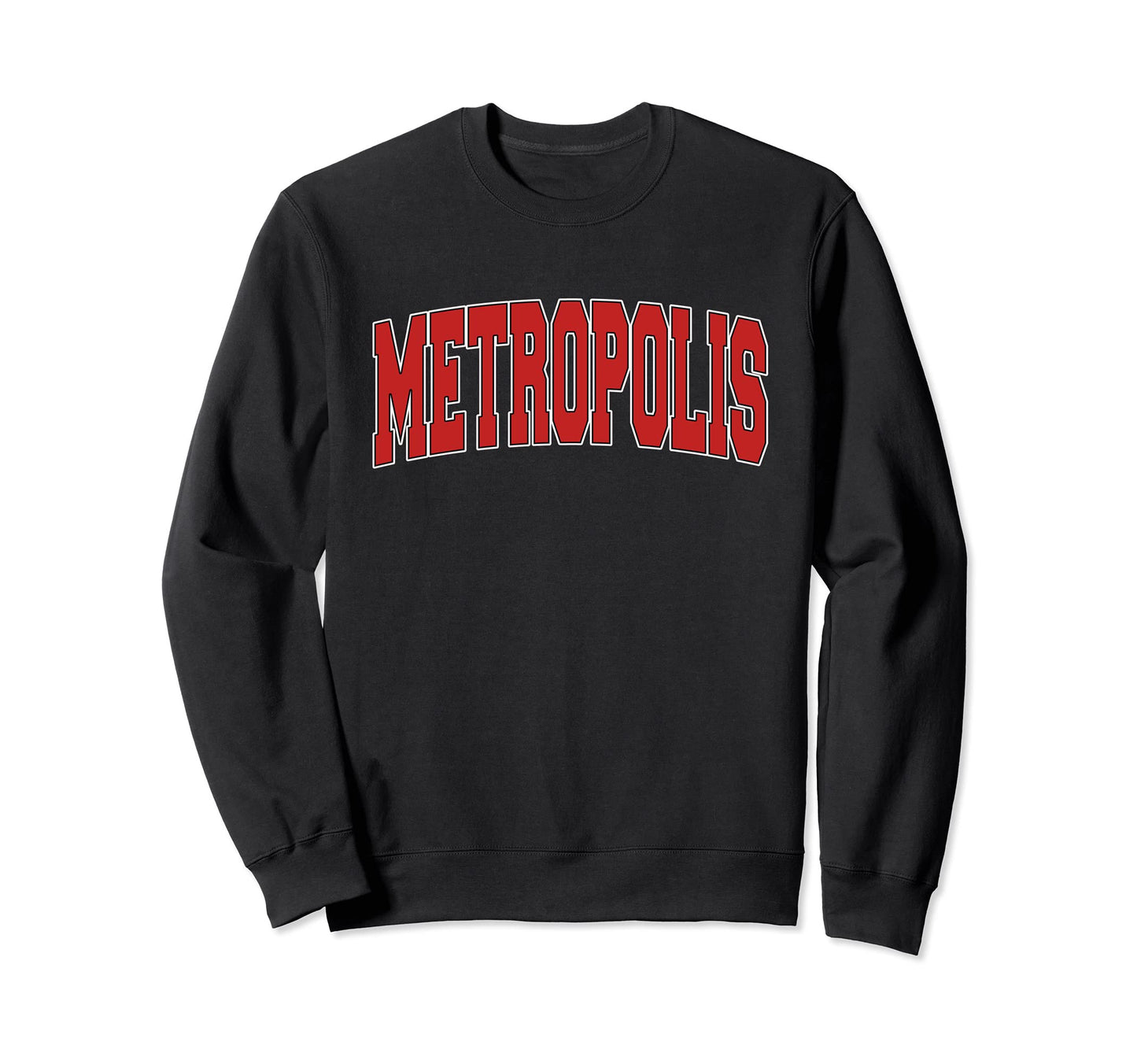 Metropolis Il Illinois Varsity Usa Sweatshirt - Streetwear Style Unisex - T-Shirt, Sweatshirt, Hoodie