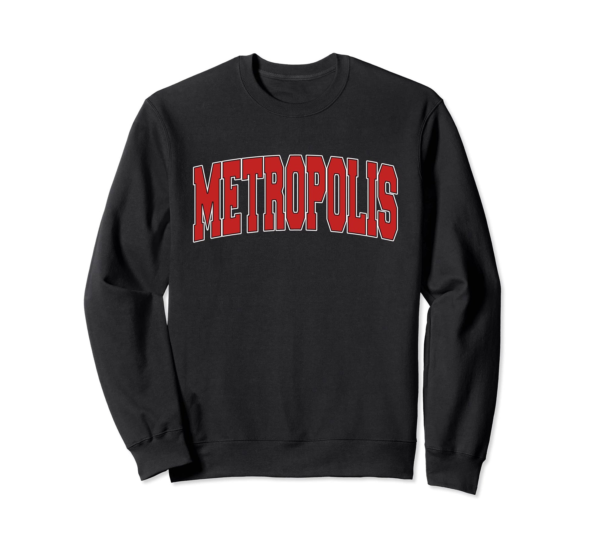Metropolis Il Illinois Varsity Usa Sweatshirt - Streetwear Style Unisex - T-Shirt, Sweatshirt, Hoodie