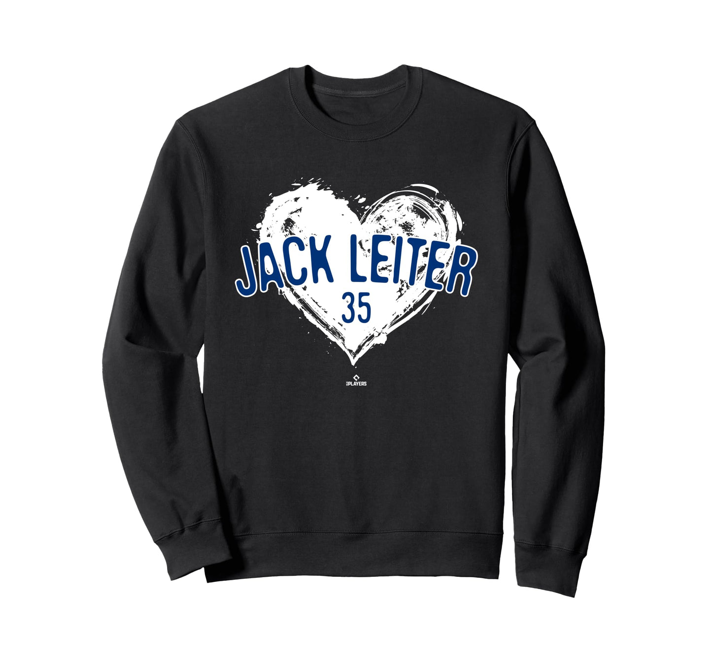 Distressed Heart Jack Leiter Texas Sweatshirt - Custom Art Print Men Women - T-Shirt, Sweatshirt, Hoodie