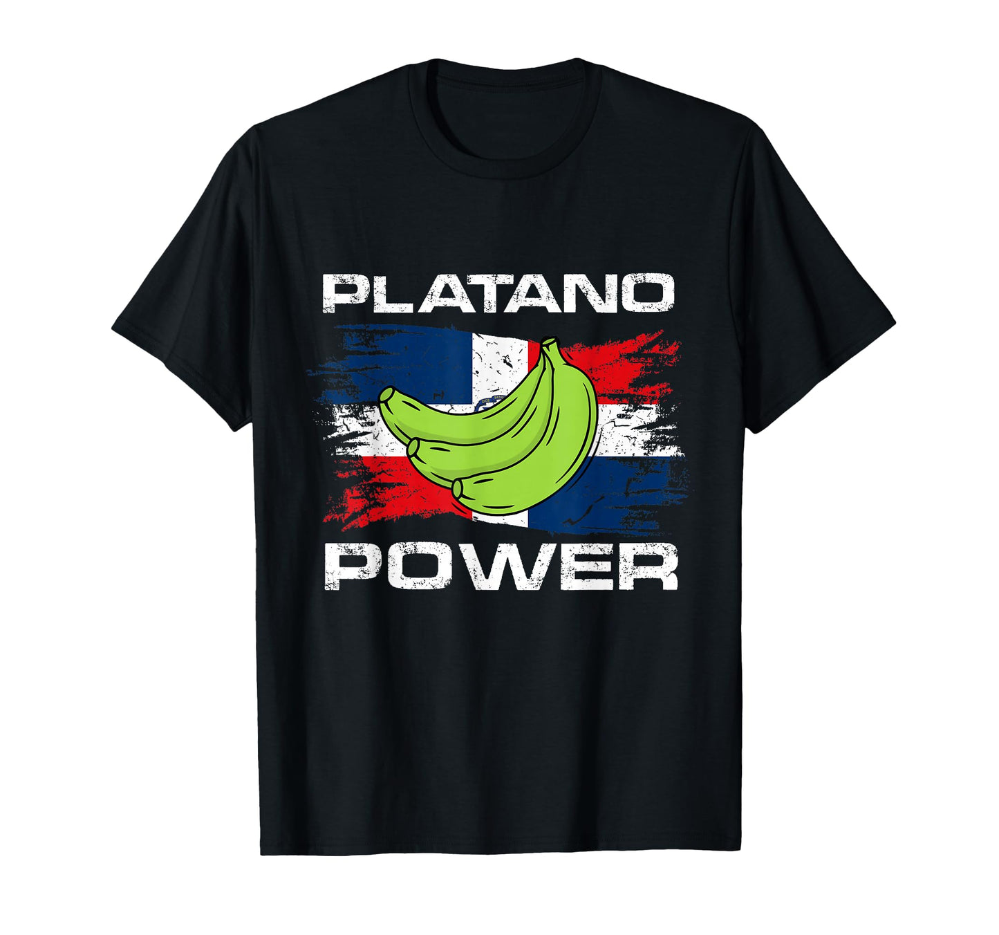 Platano Power Dominican Republic Flag T-Shirt - Streetwear Style Unisex - T-Shirt, Sweatshirt, Hoodie