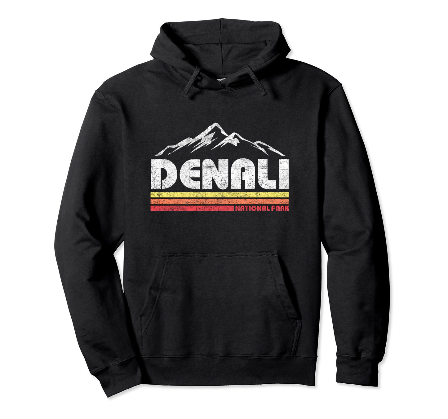 Mt Denali Alaska National Park Mountain Hoodie - Aesthetic Graphic Unisex - T-Shirt, Sweatshirt, Hoodie